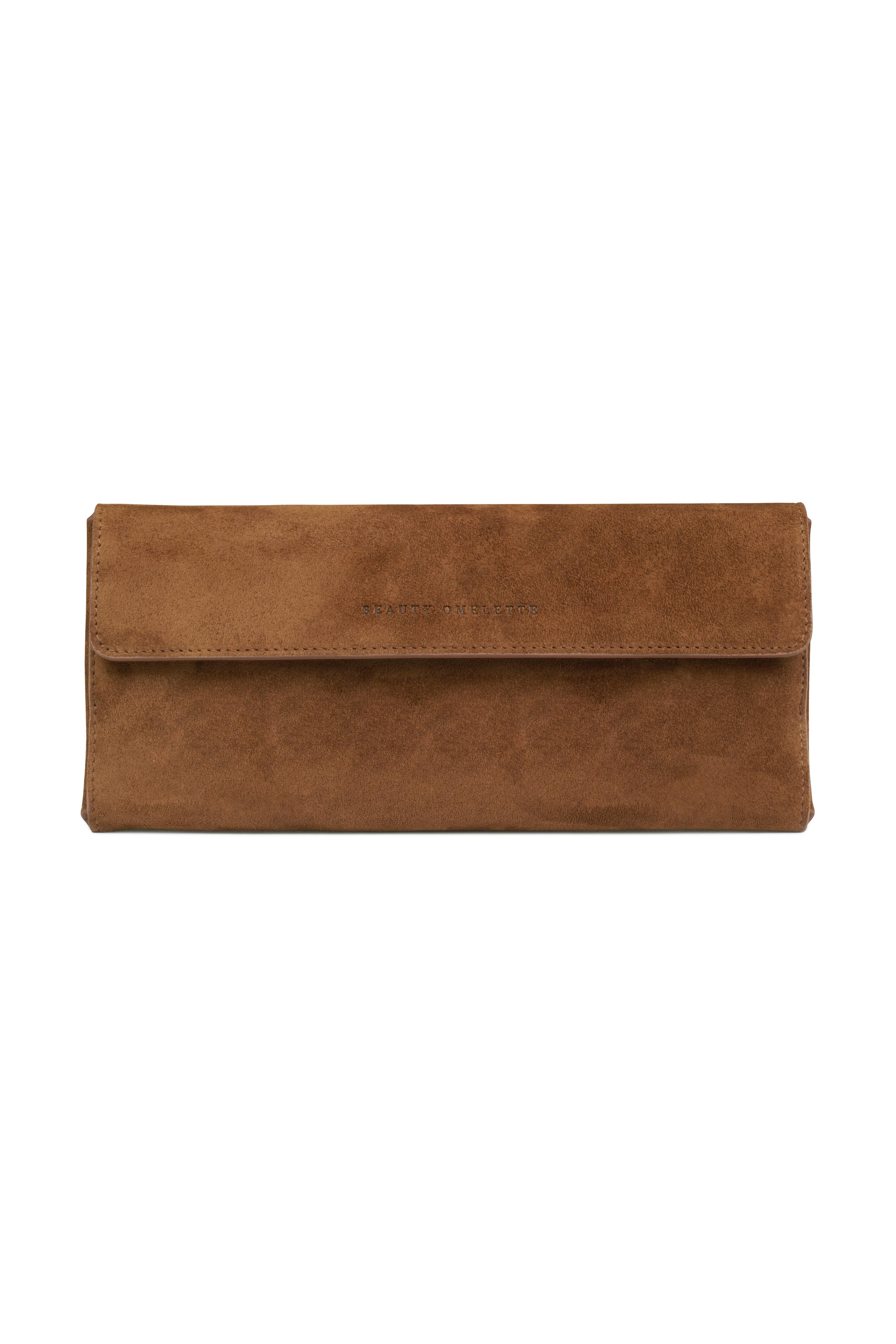Taba Kate Süet Clutch