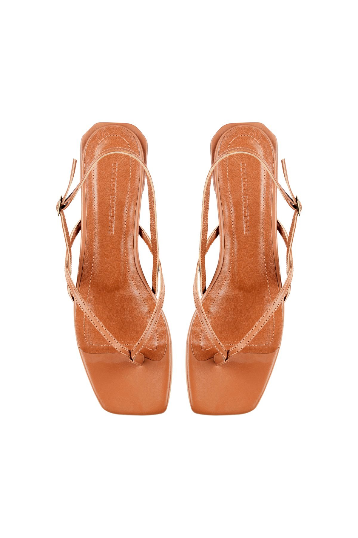 Taba Parmak Arası Deri Sandalet