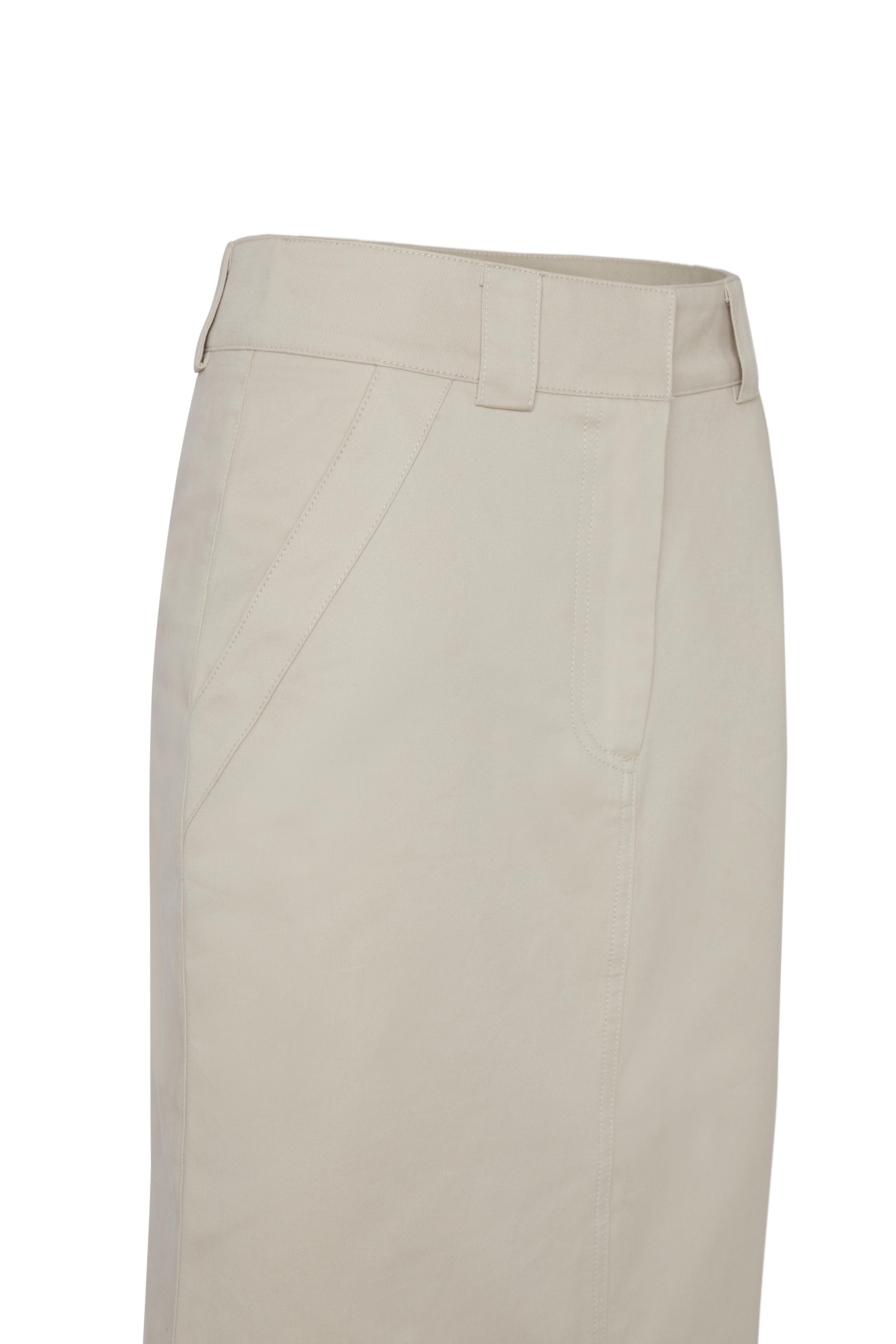 Taş Gabardin Uzun Etek