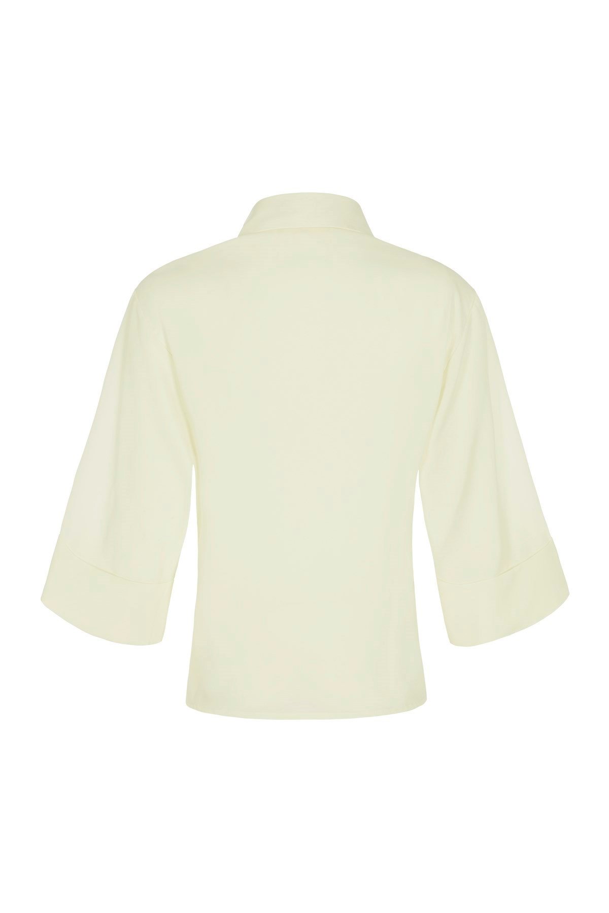 Tereyağ Dökümlü Krep Gömlek