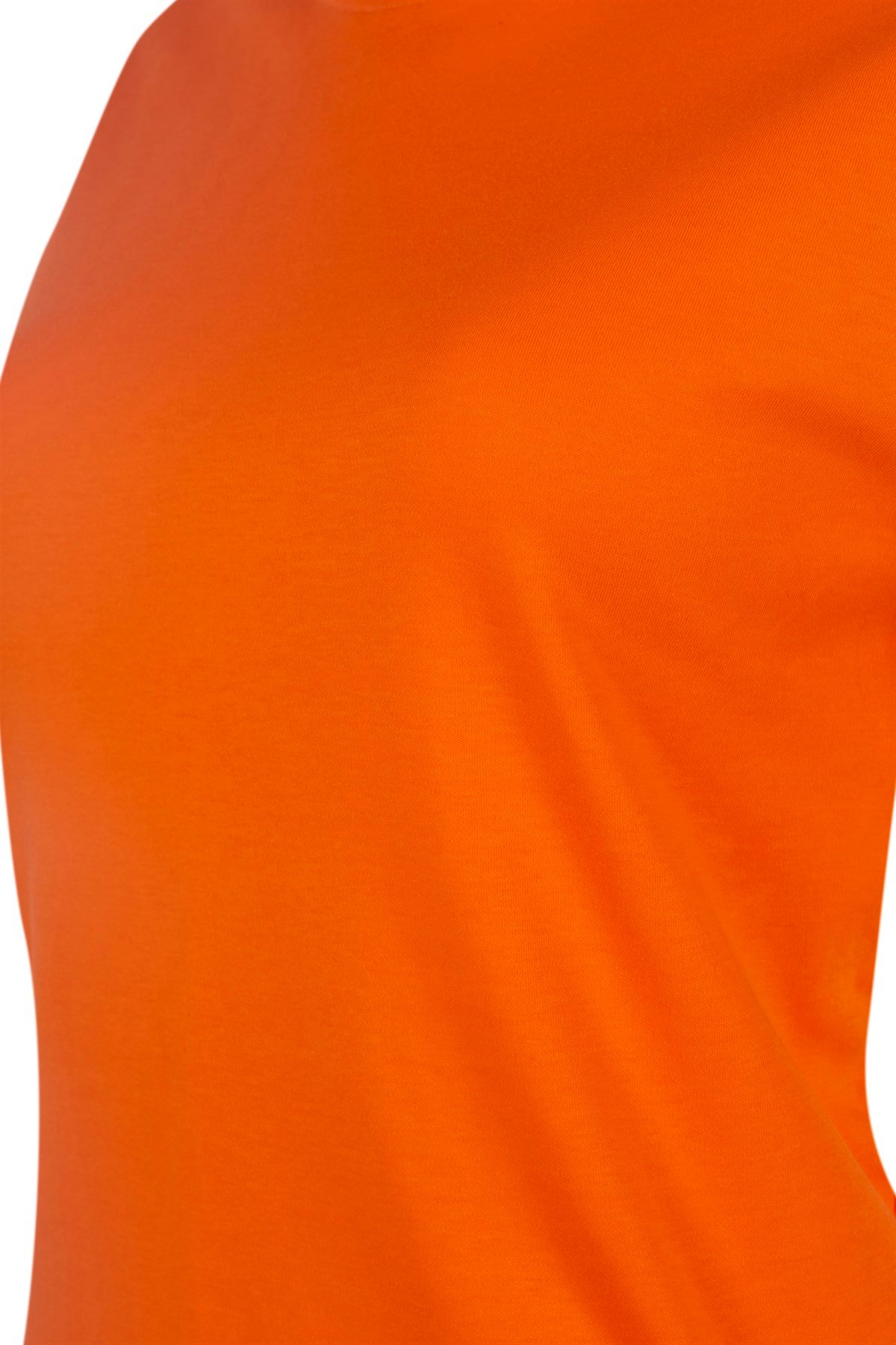 Turuncu Basic Kutu Form Tshirt