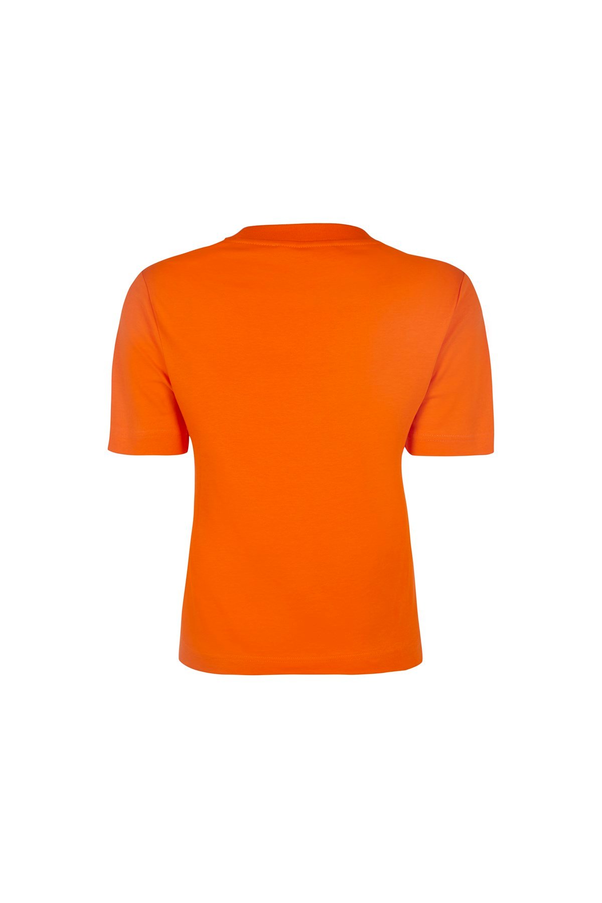 Turuncu Basic Kutu Form Tshirt