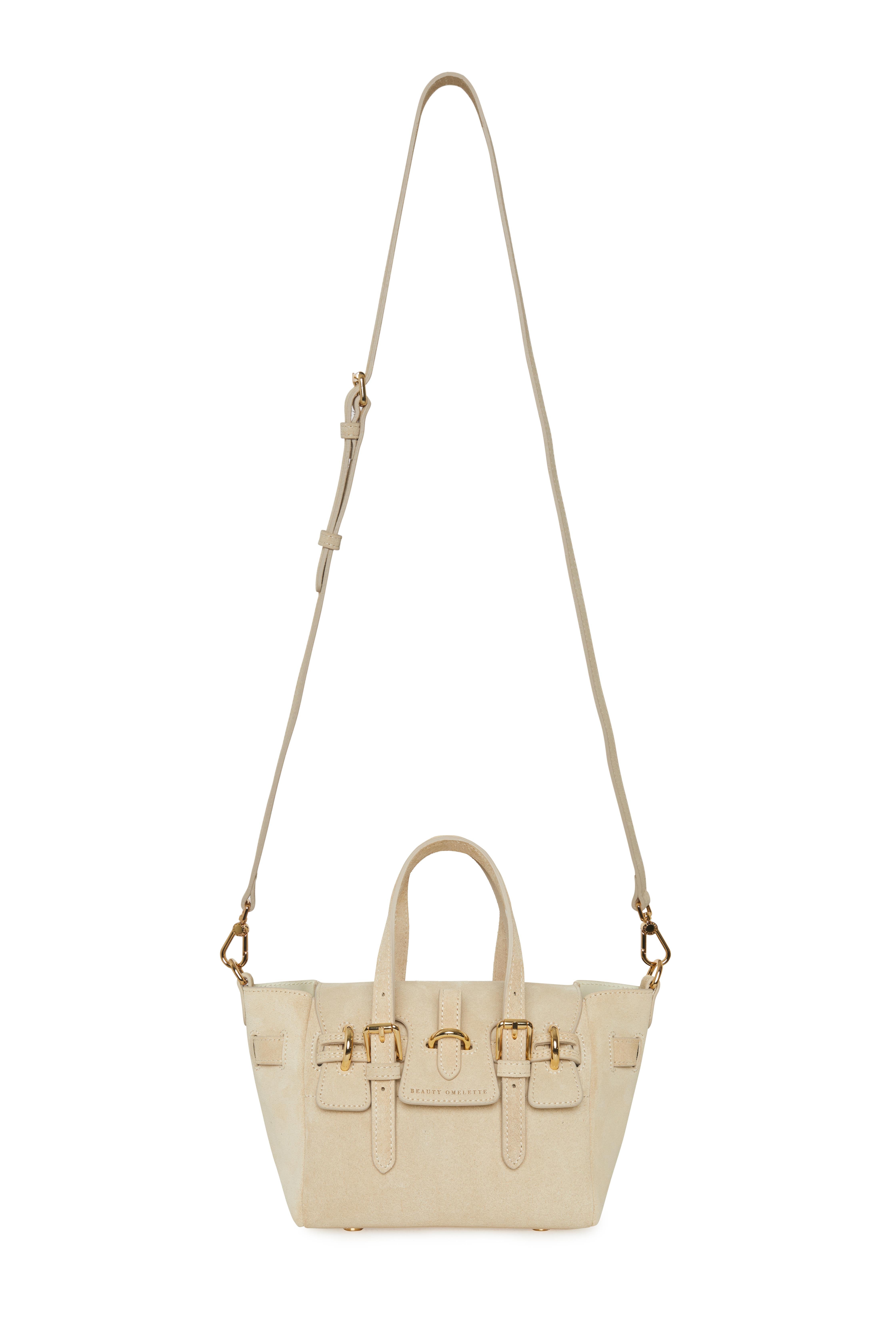 Vanilya Gabrielle Süet Petite Bag Gold