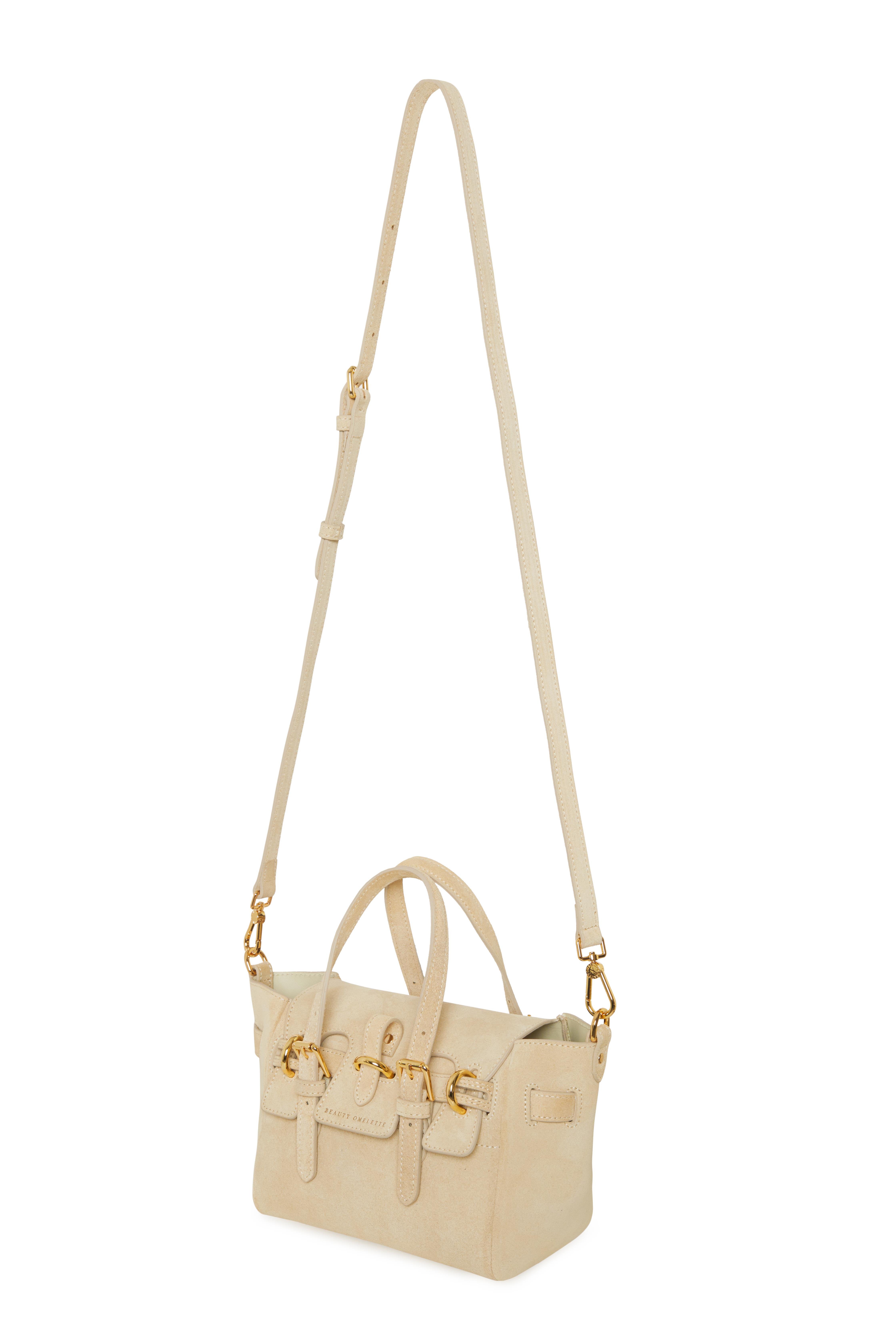 Vanilya Gabrielle Süet Petite Bag Gold
