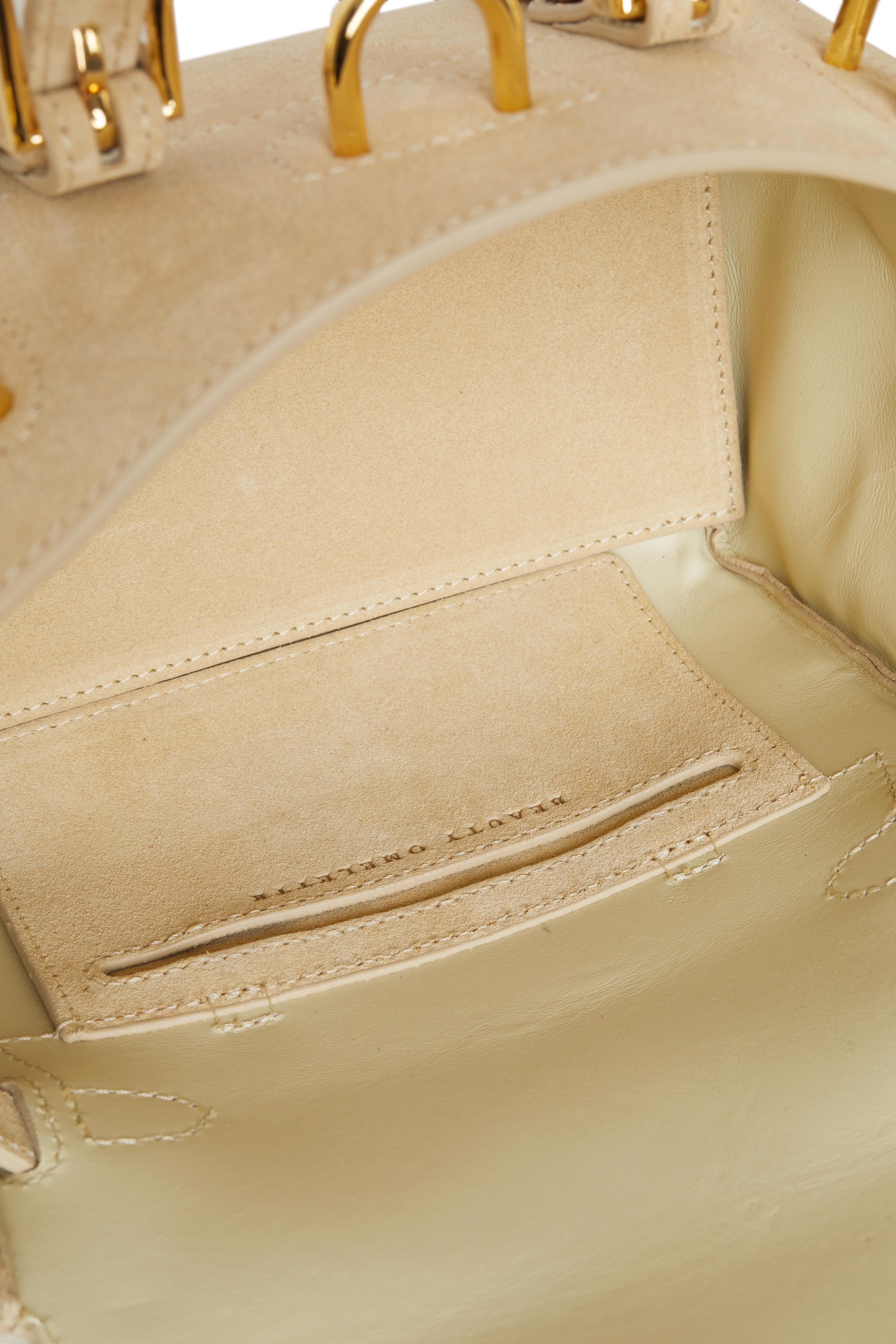 Vanilya Gabrielle Süet Petite Bag Gold