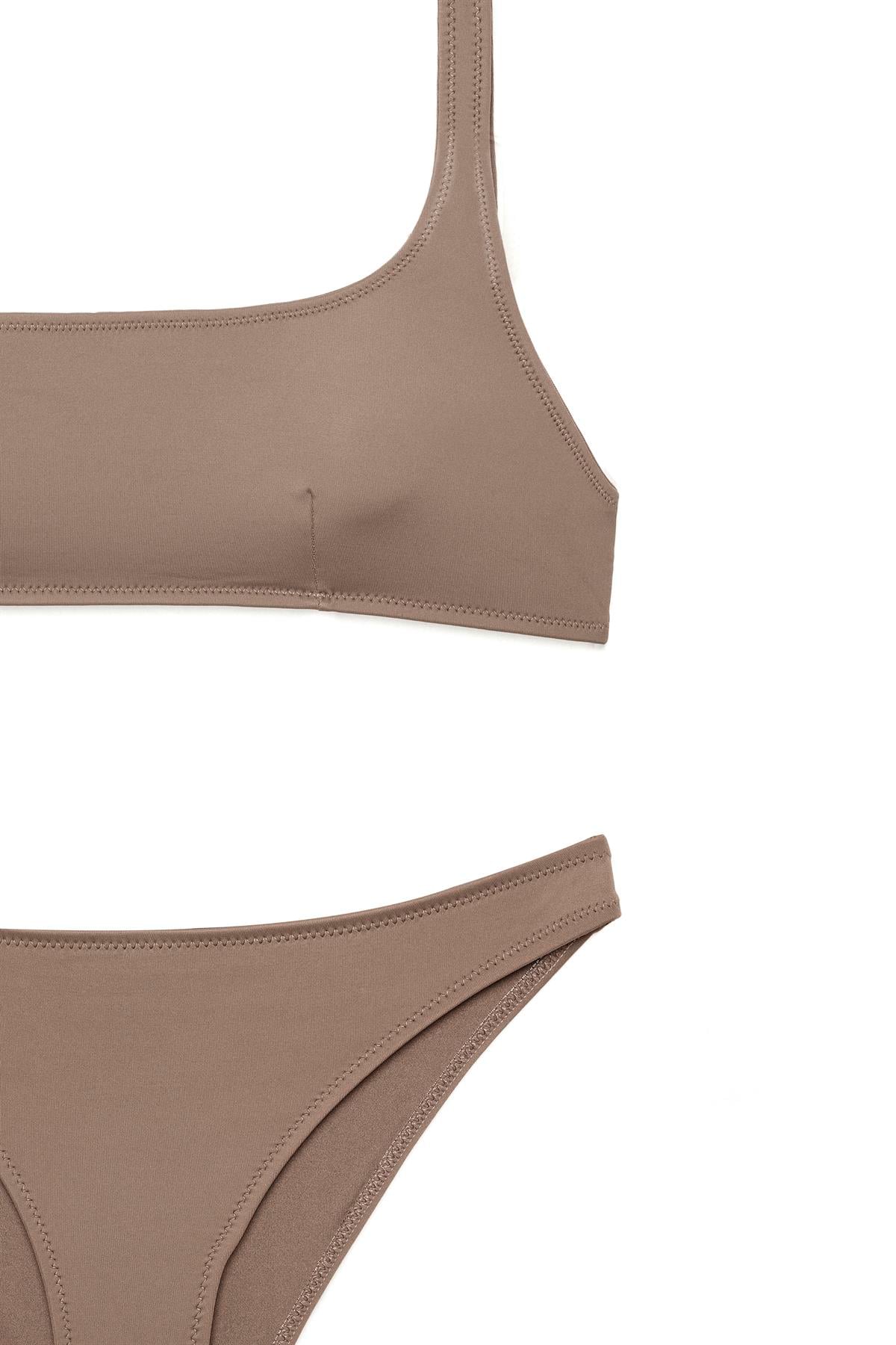 Vizon Bodrum Kare Yaka Bikini