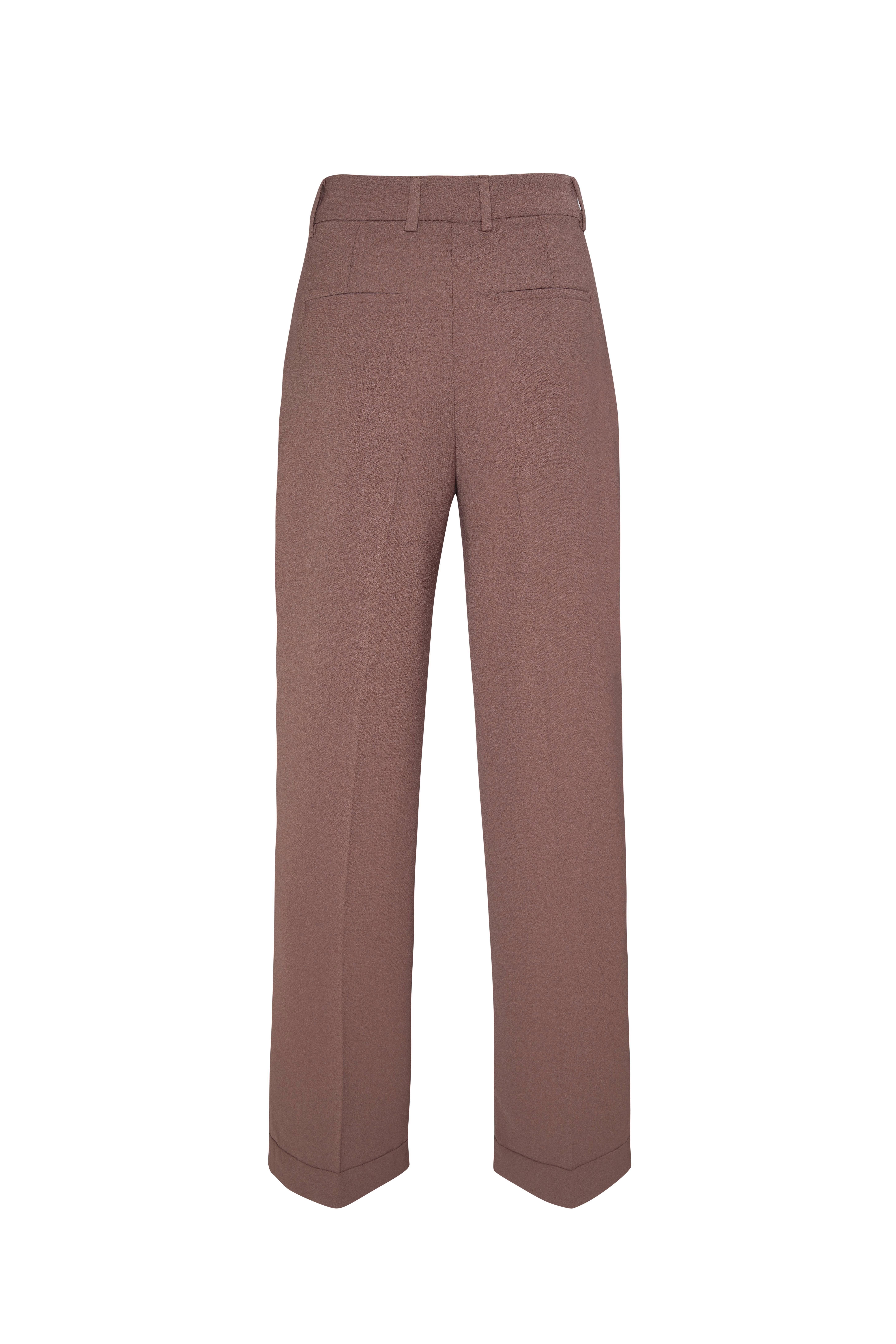 Vizon Duble Paça Krep Bol Pantolon