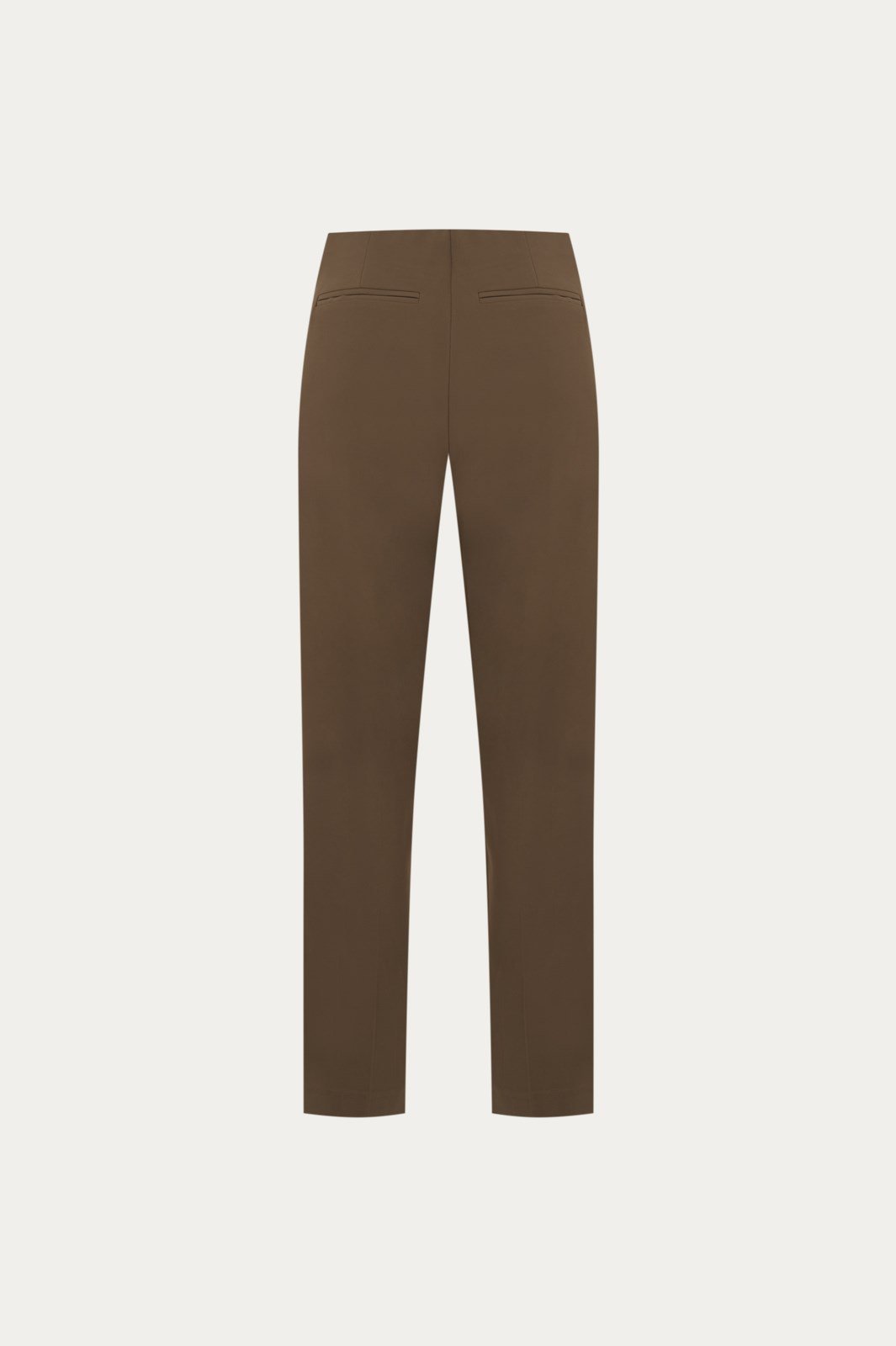 Vizon Düz Kesim Crop Pantolon