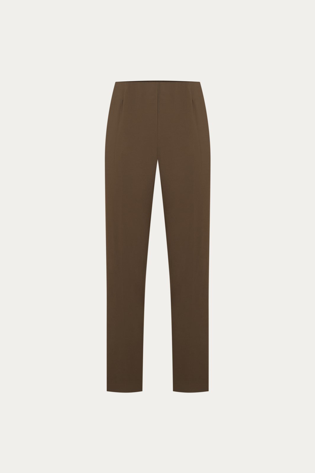 Vizon Düz Kesim Crop Pantolon