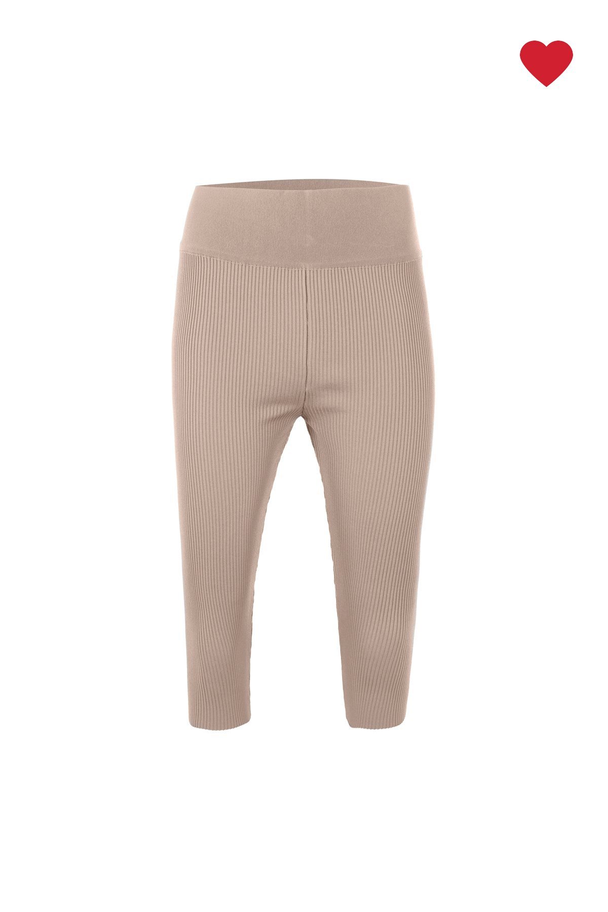 Vizon Ribli Triko Diz Altı Tayt