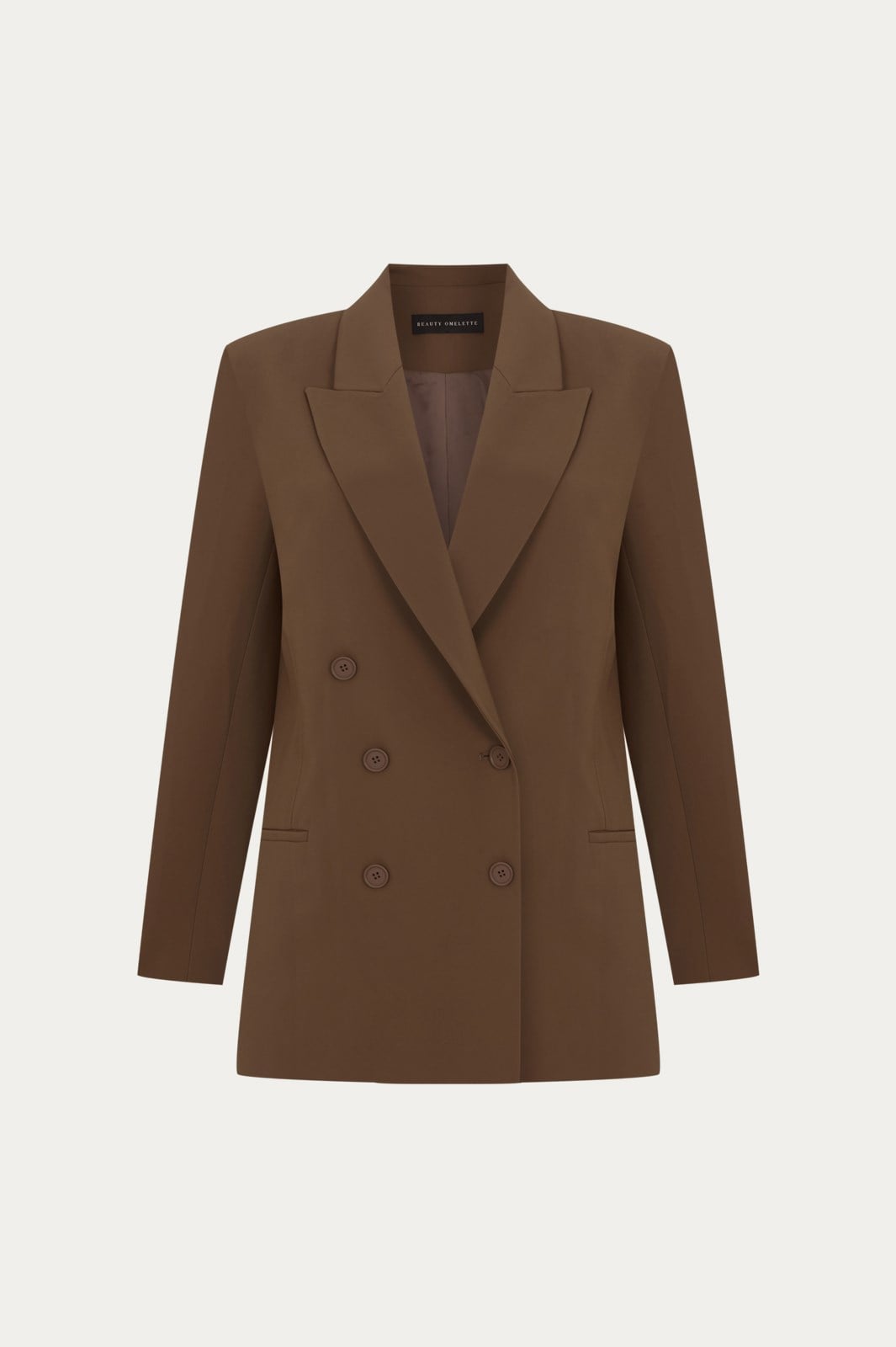 Vizon Vatkalı Kruvaze Blazer