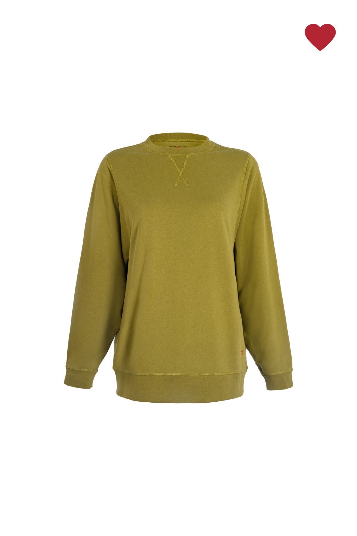 Yeşil Klasik Sweatshirt