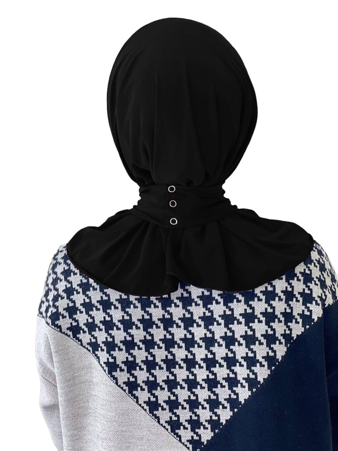 Çıtçıtlı Bayan Bone Şal