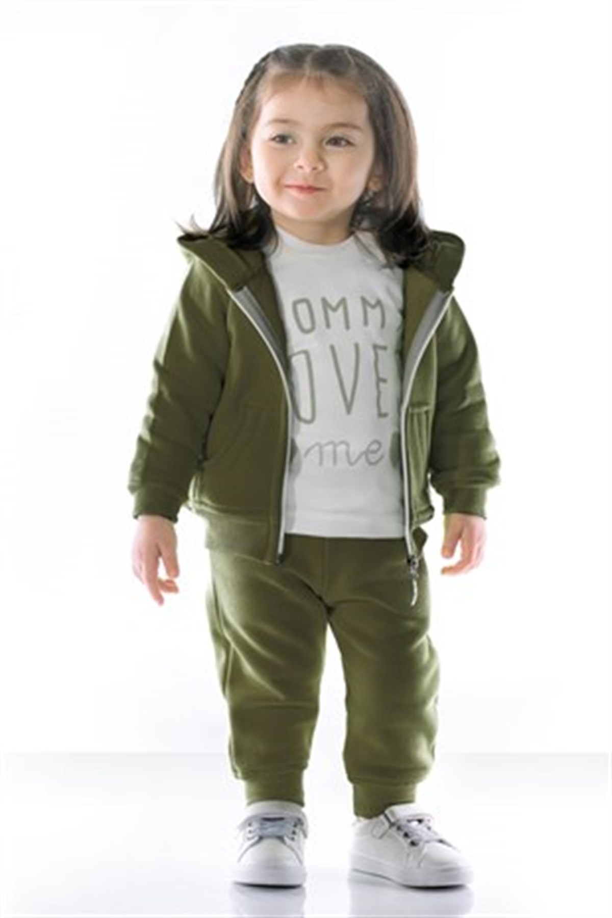 Kapüşonlu Kışlık Bebek Pijama Takımı