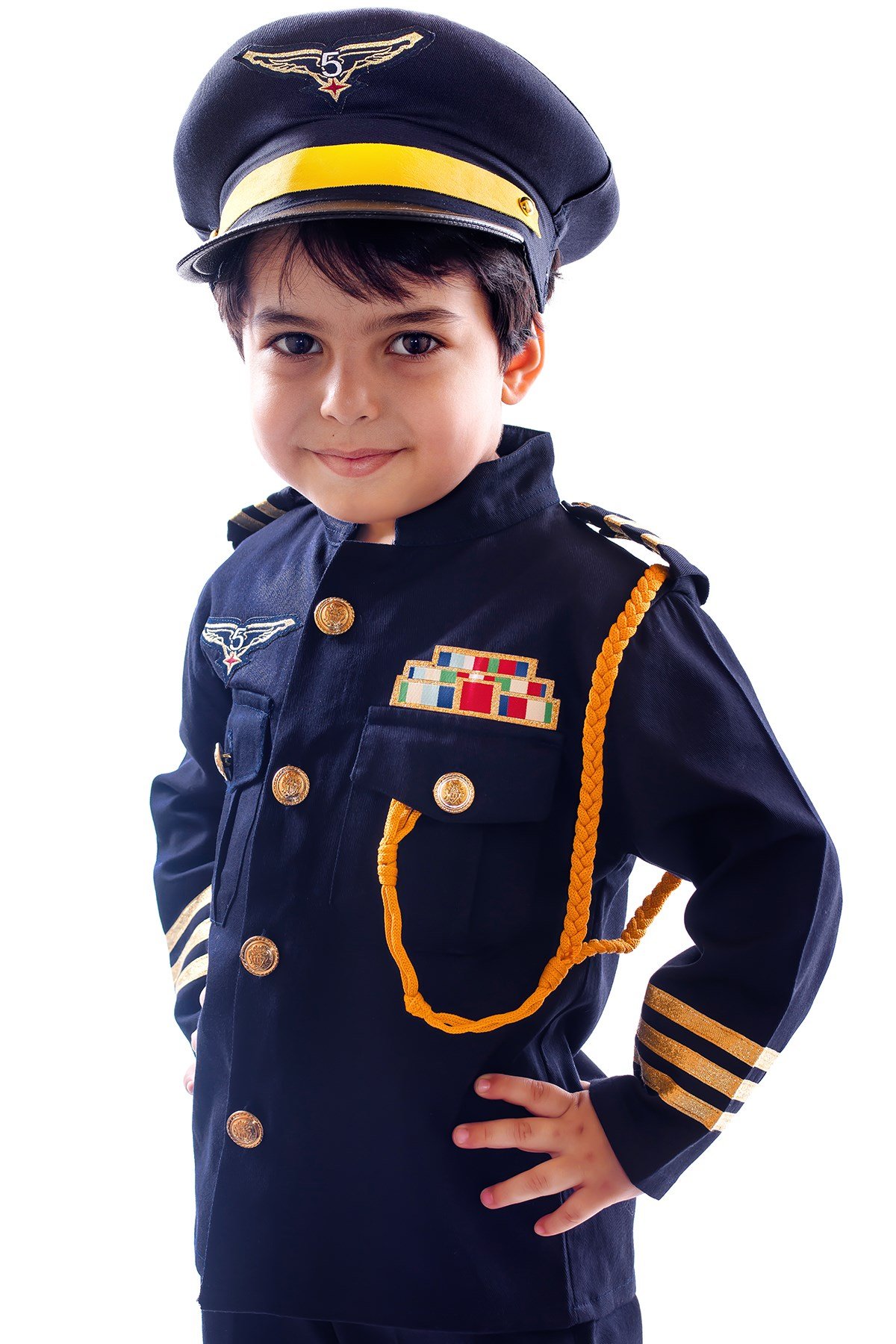 Pilot Kostümü Çocuk Kıyafeti
