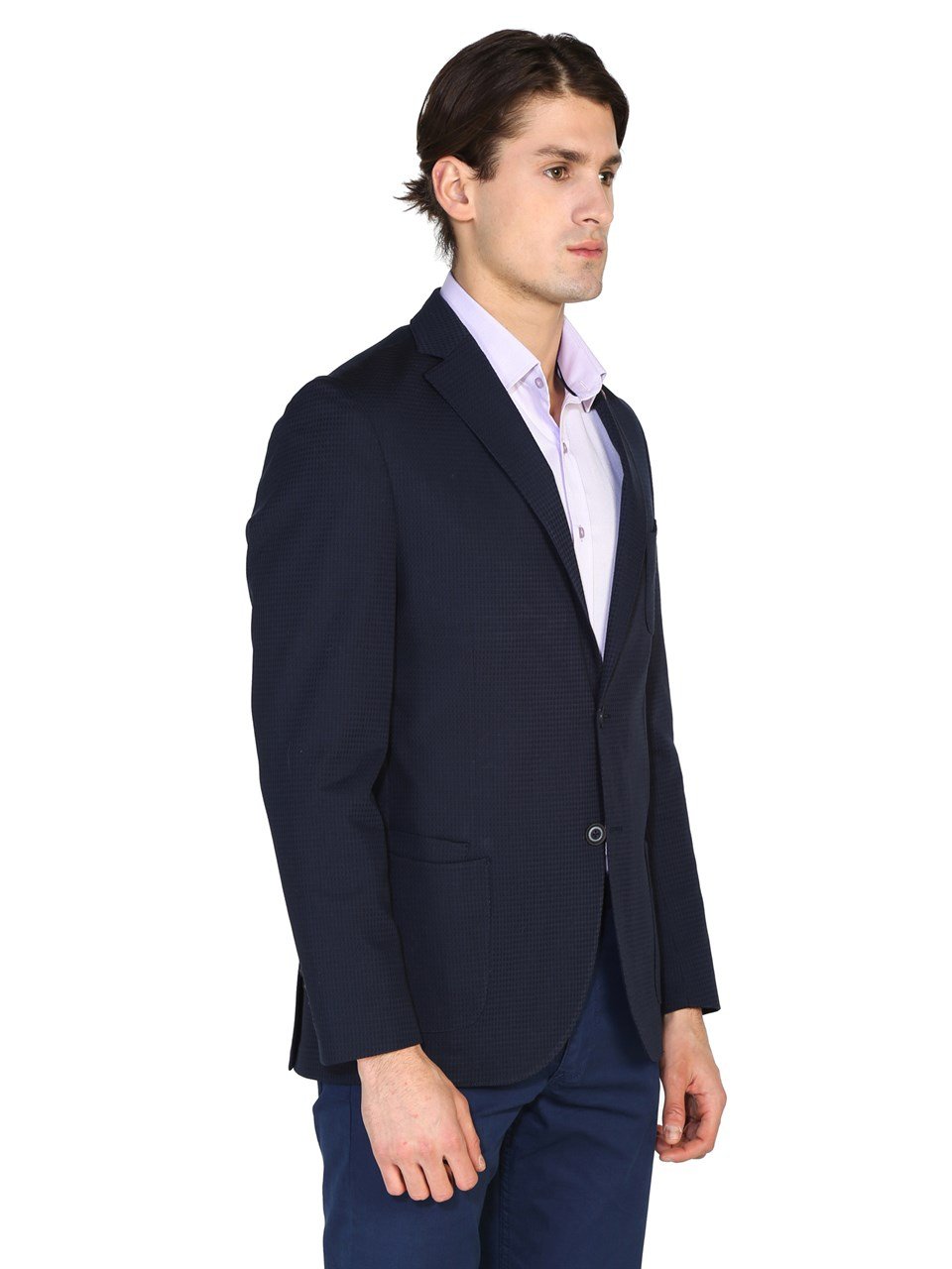  Morven Erkek Brandium Slim Fit Ceket Lacivert