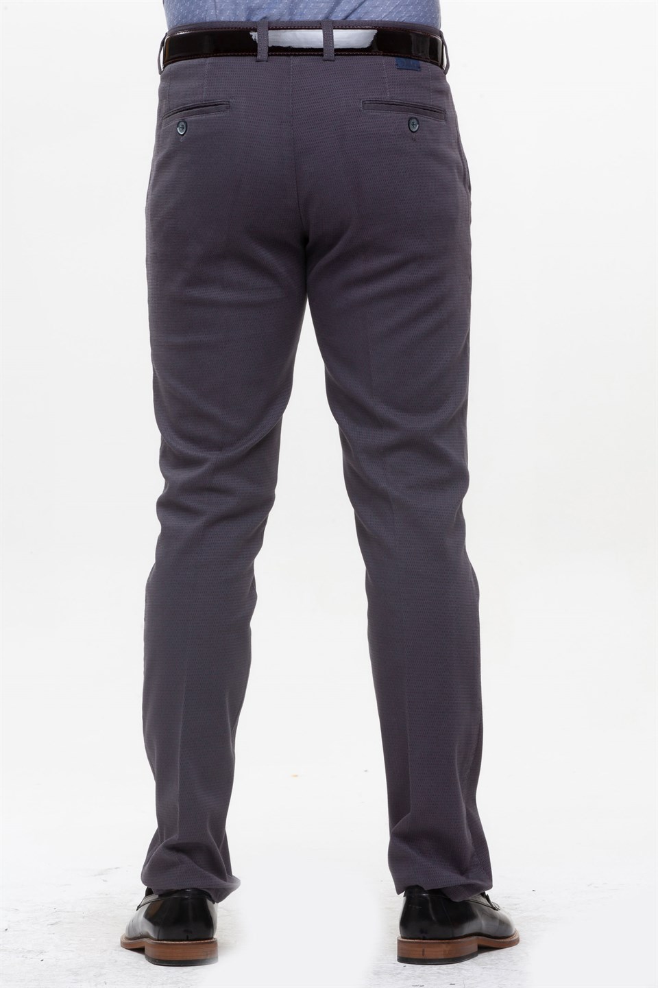  Morven Erkek Eyfel Slim Fit Pantolon Füme