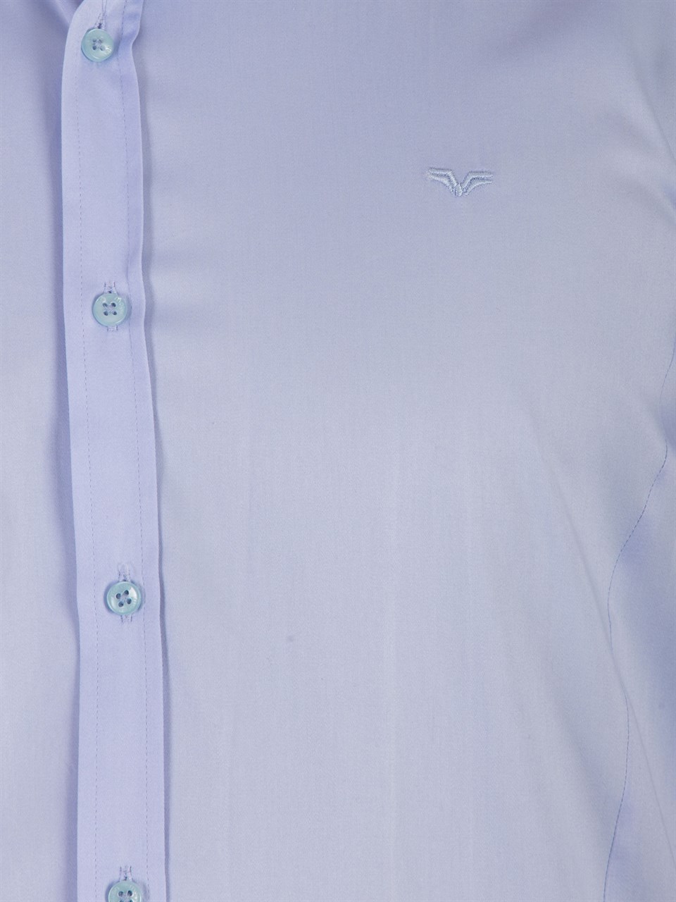  Morven Erkek Mavi Agrive Slim Fit Uzun Kollu Gömlek