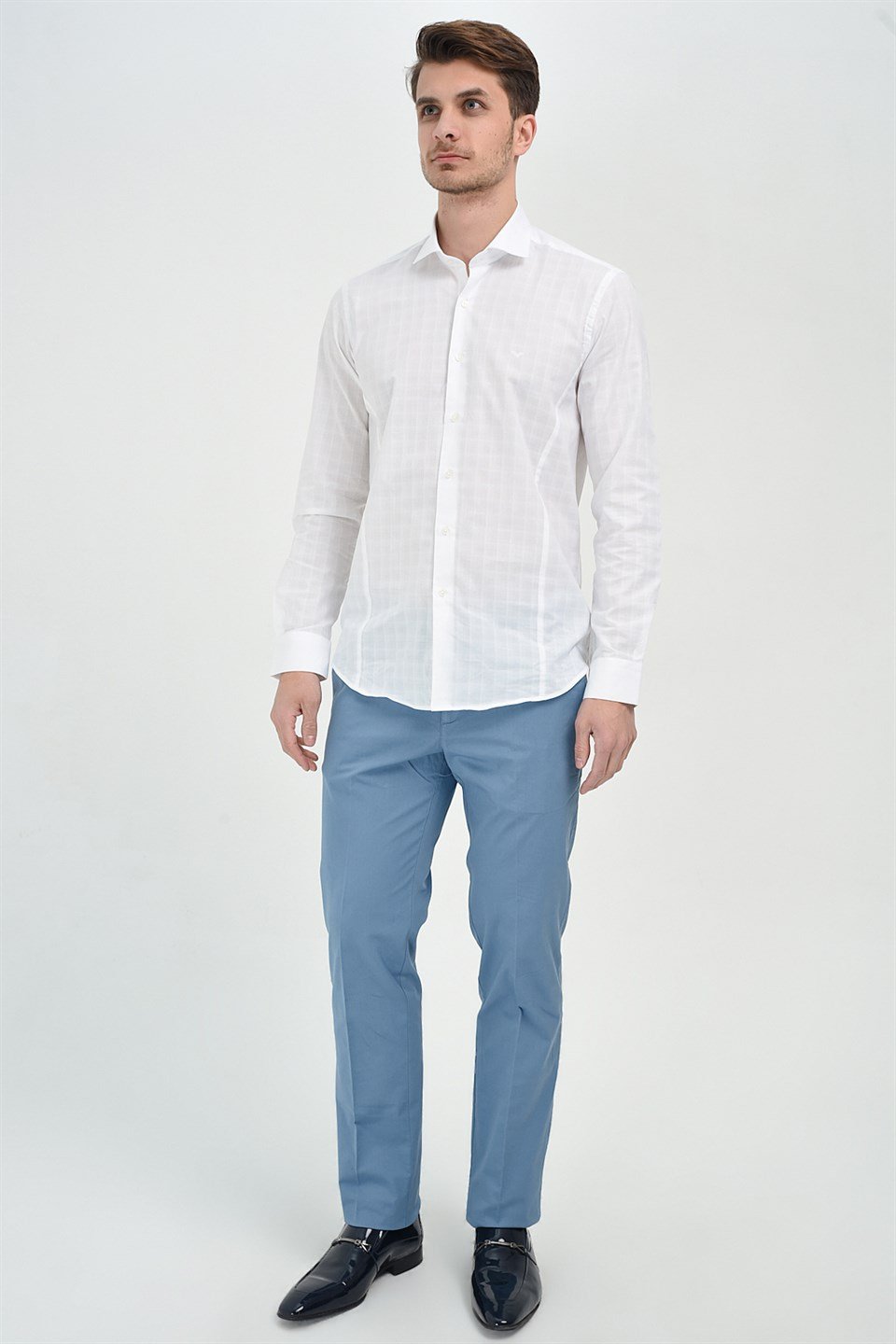  Morven Erkek Mavi Hunter Dinamik Fit Pantolon