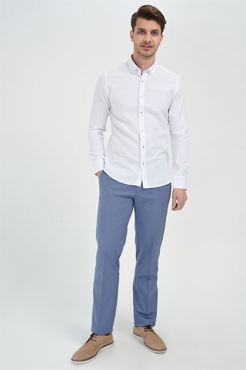  Morven Erkek Mavi Nantes Dinamik Fit Pantolon