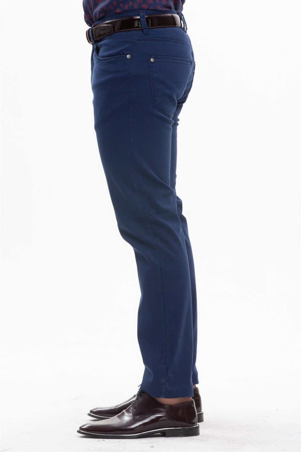  Morven Erkek Sassani Dinamik Fit 5 Cep Pantolon Marine