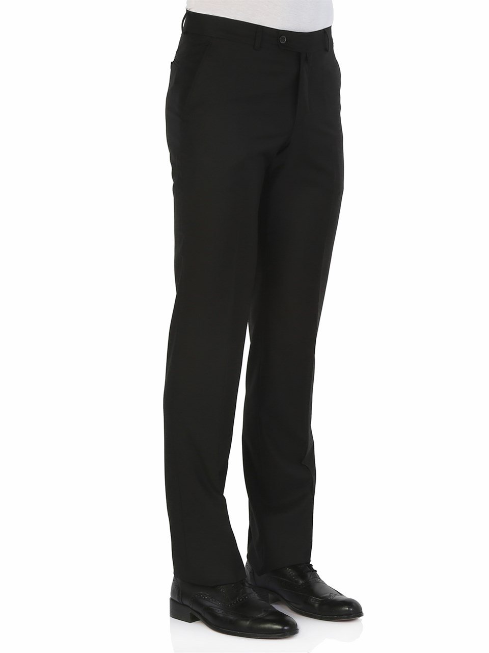  Morven Erkek Siyah Mustang Regular Fit Pantolon