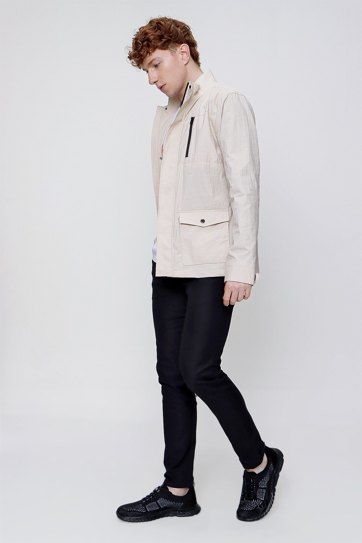  Morven Erkek Taş Pablo Dynamic Fit Safari Mont
