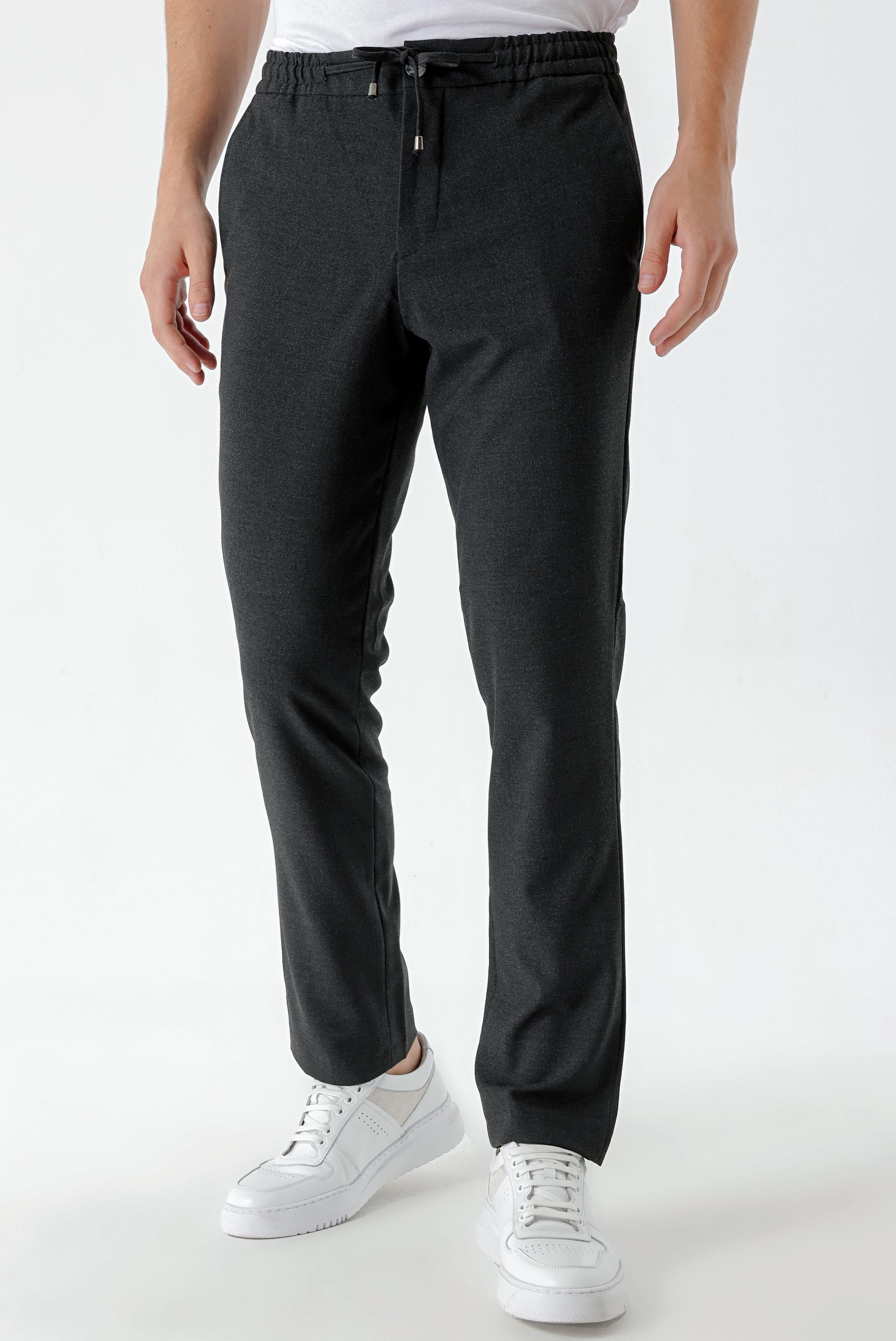 Morven Erkek Antrasit Jogger Slim Fit Spor Pantolon