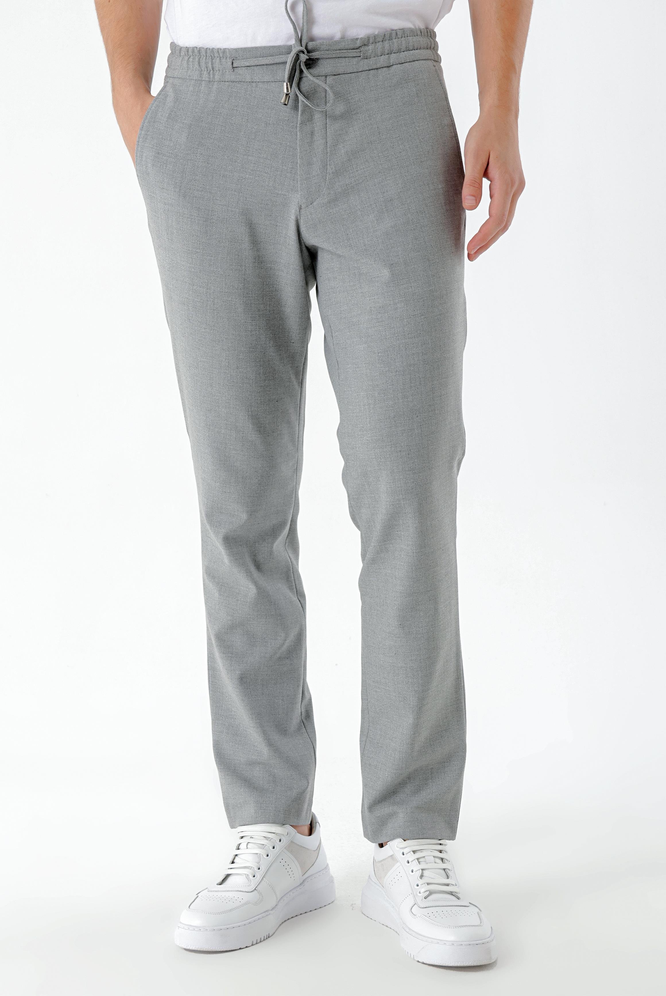Morven Erkek Gri Jogger Slim Fit Spor Pantolon