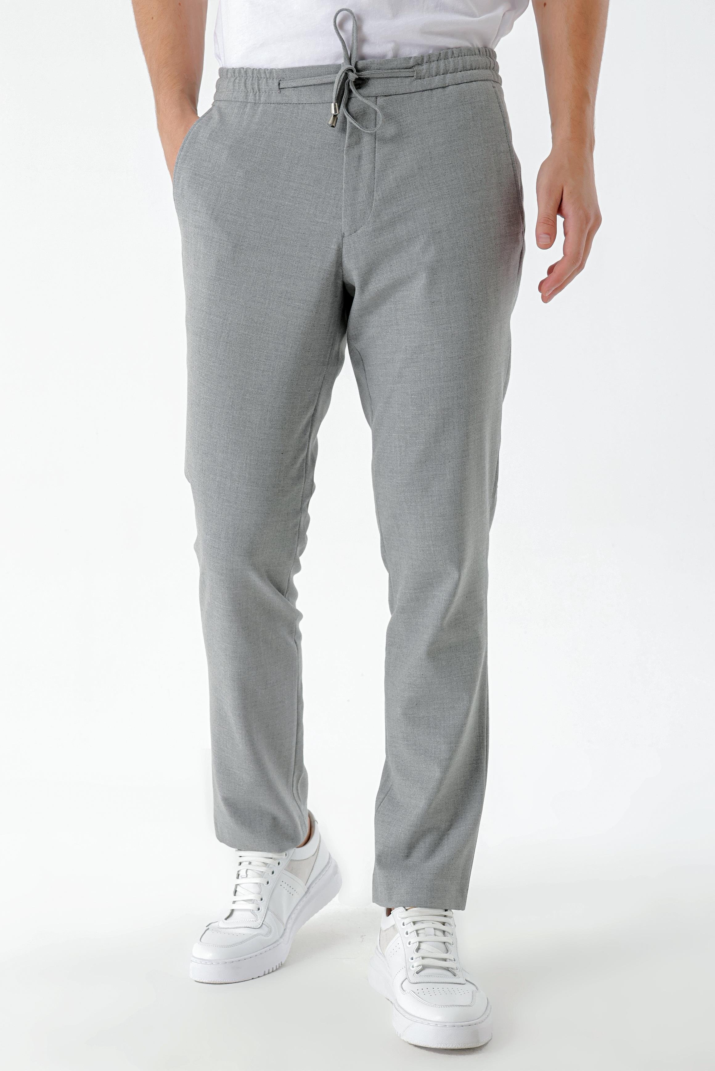 Morven Erkek Gri Jogger Slim Fit Spor Pantolon