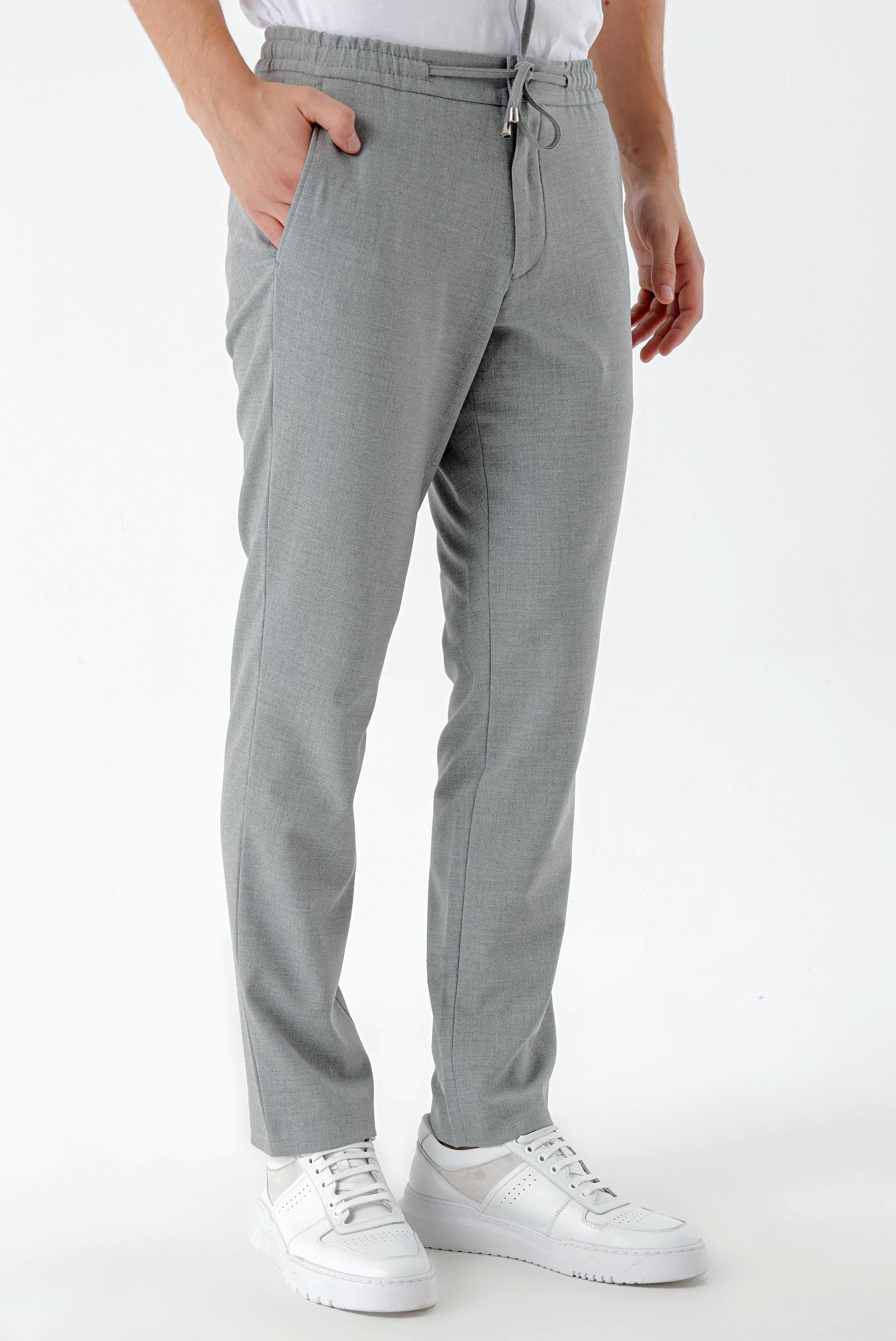 Morven Erkek Gri Jogger Slim Fit Spor Pantolon