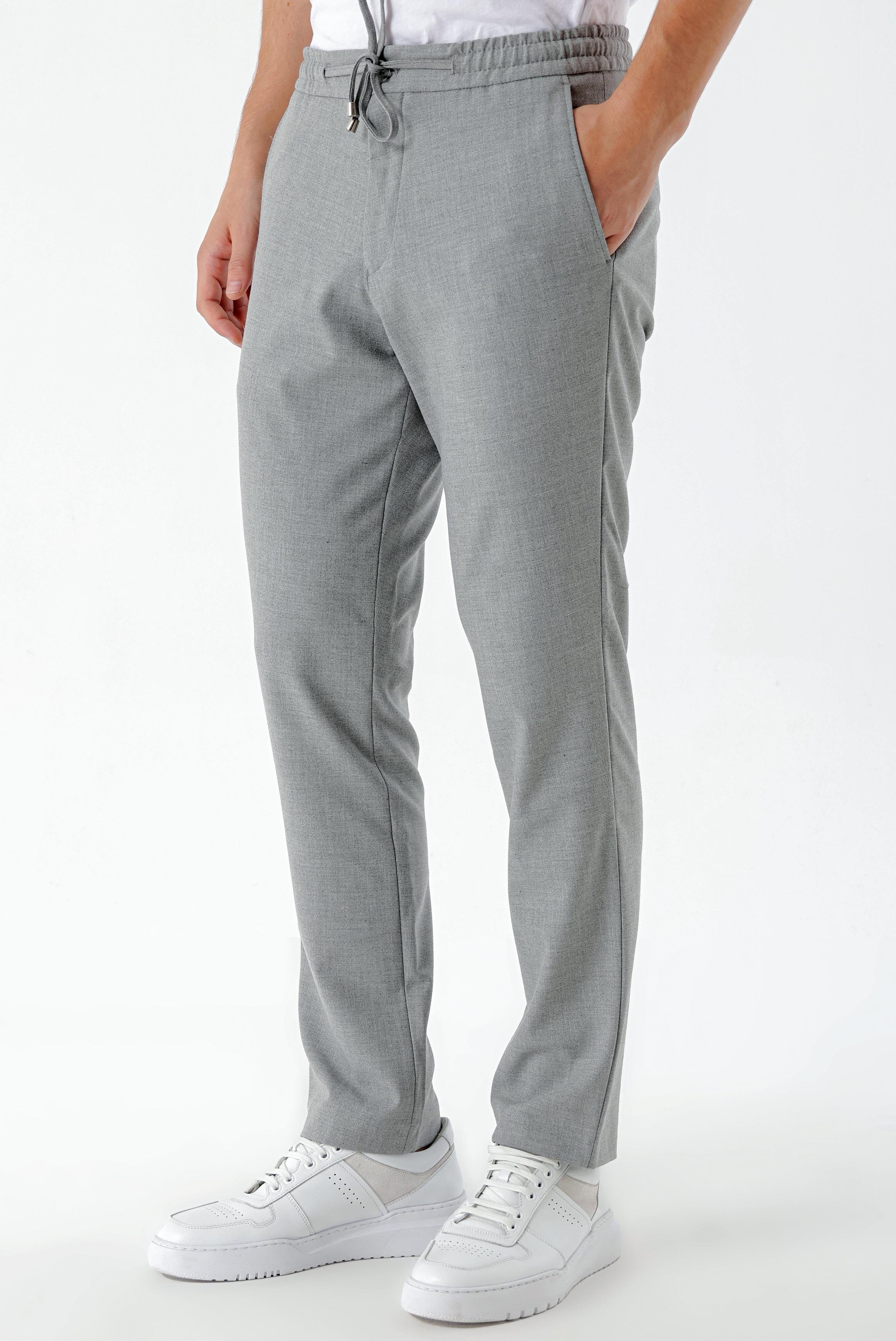 Morven Erkek Gri Jogger Slim Fit Spor Pantolon