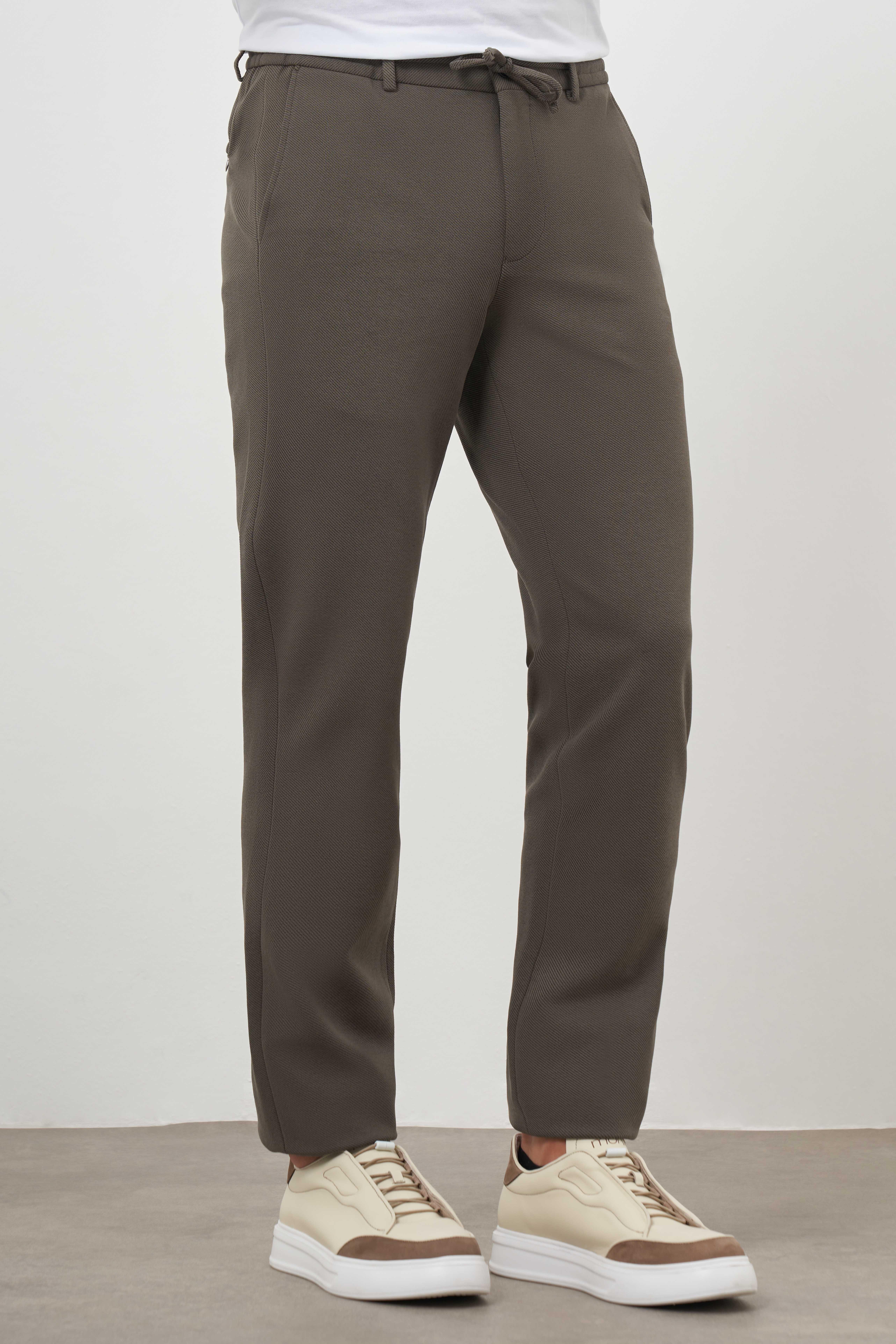 Morven Erkek Haki Jogger Dynamic Fit Spor Pantolon