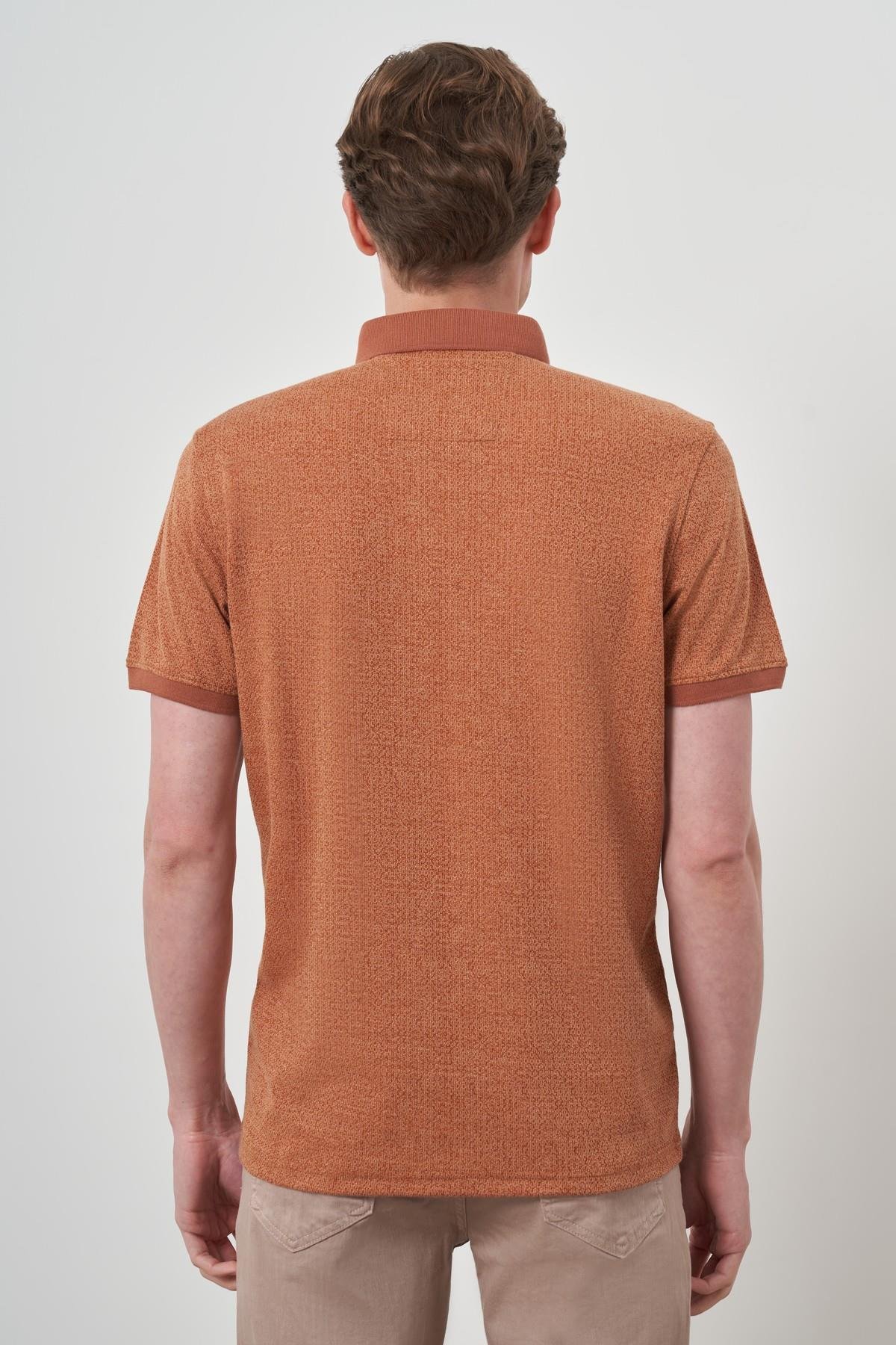 Morven Erkek Kiremit Trend  Polo Yaka T-Shirt