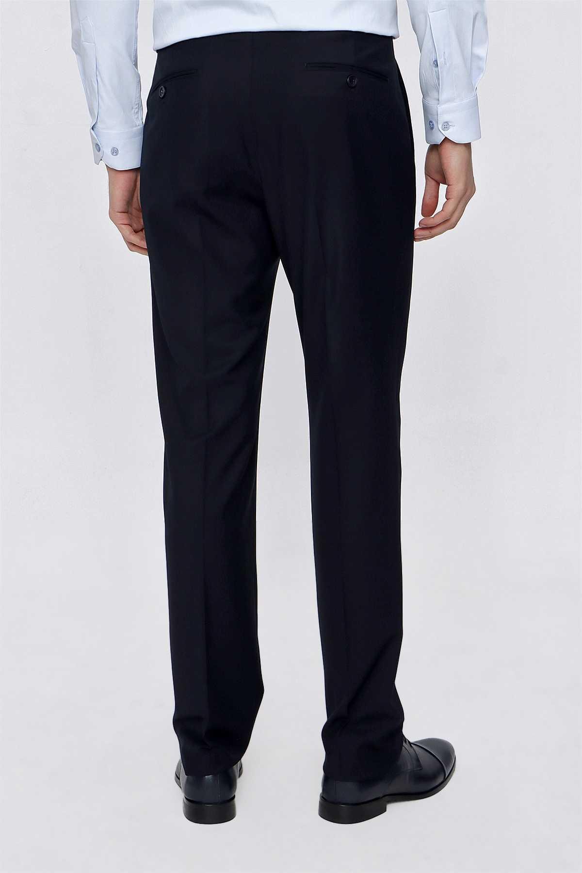 Morven Erkek Lacivert Basic Liparis Dynamic Fit Classic Pantolon