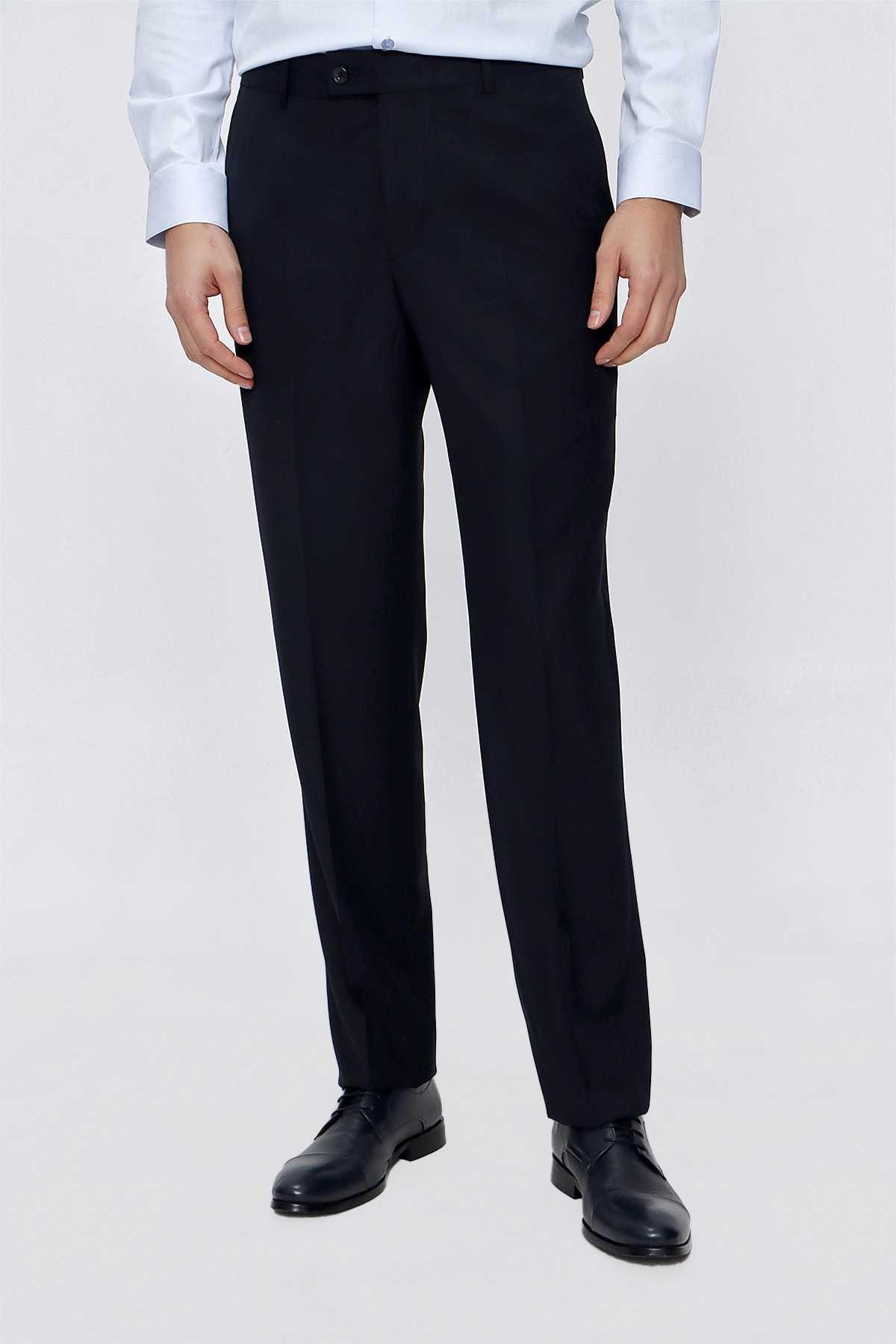 Morven Erkek Lacivert Basic Liparis Dynamic Fit Classic Pantolon