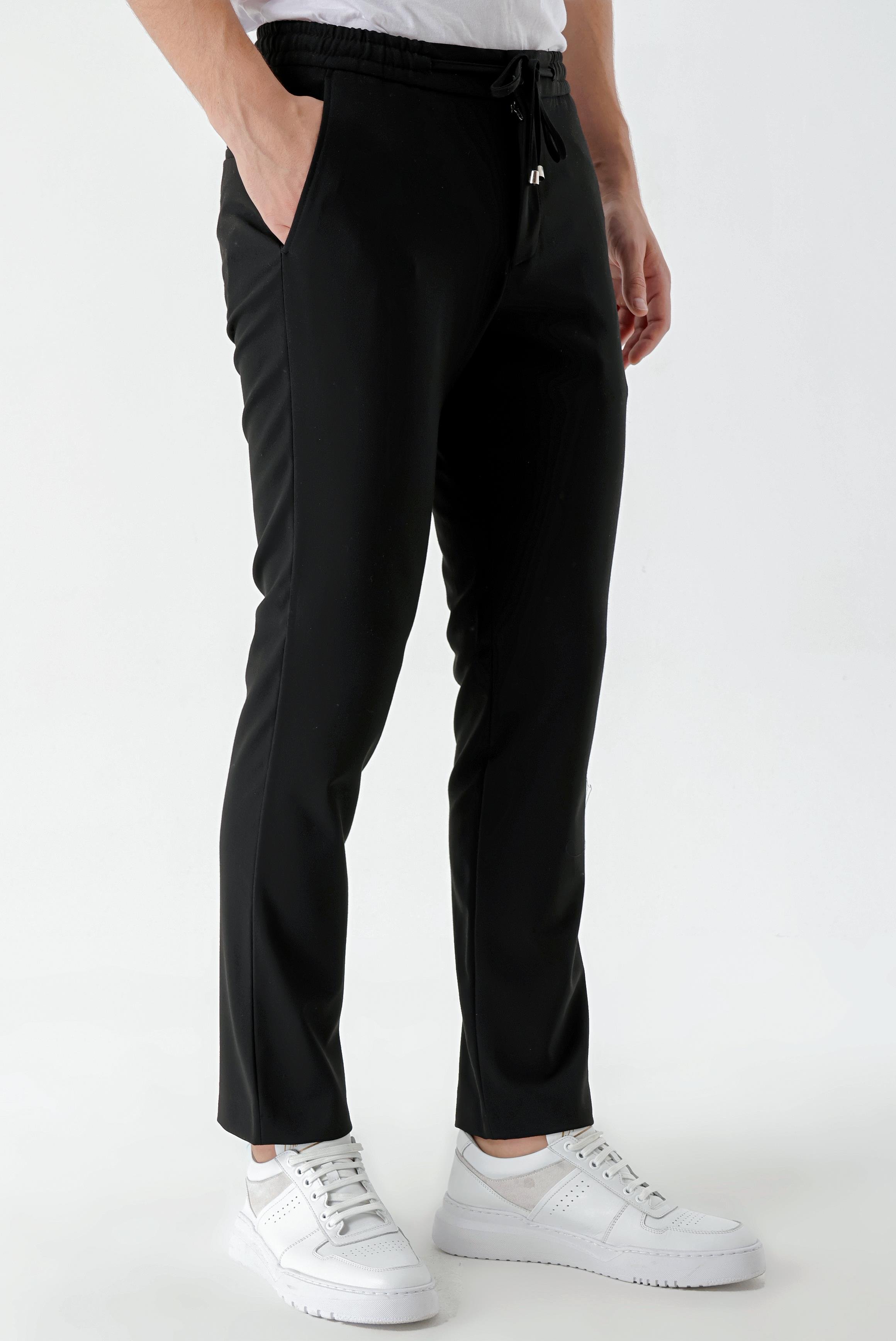 Morven Erkek Siyah Jogger Slim Fit Spor Pantolon
