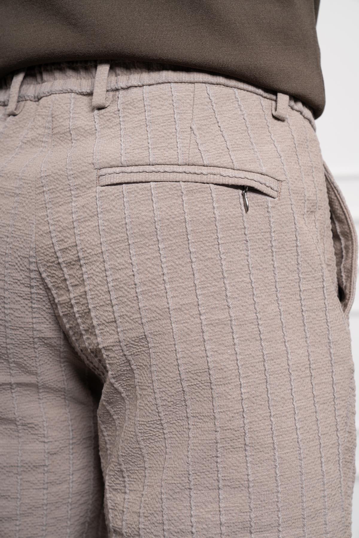 Morven Erkek Vizon Poliviskon Jogger Dynamic Fit Rahat Kesim Pantolon