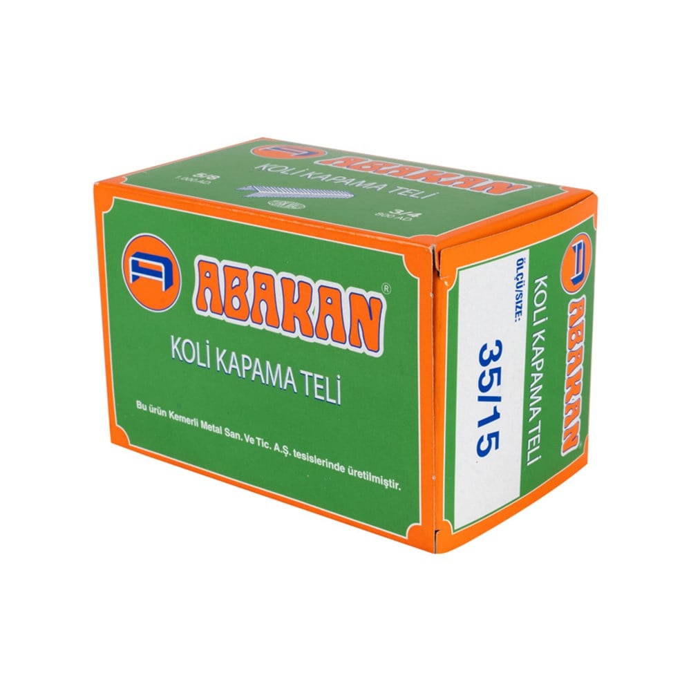 35/15 - 3/4 KOLİ KAPAMA ZIMBA TELİ 615 ABAKAN