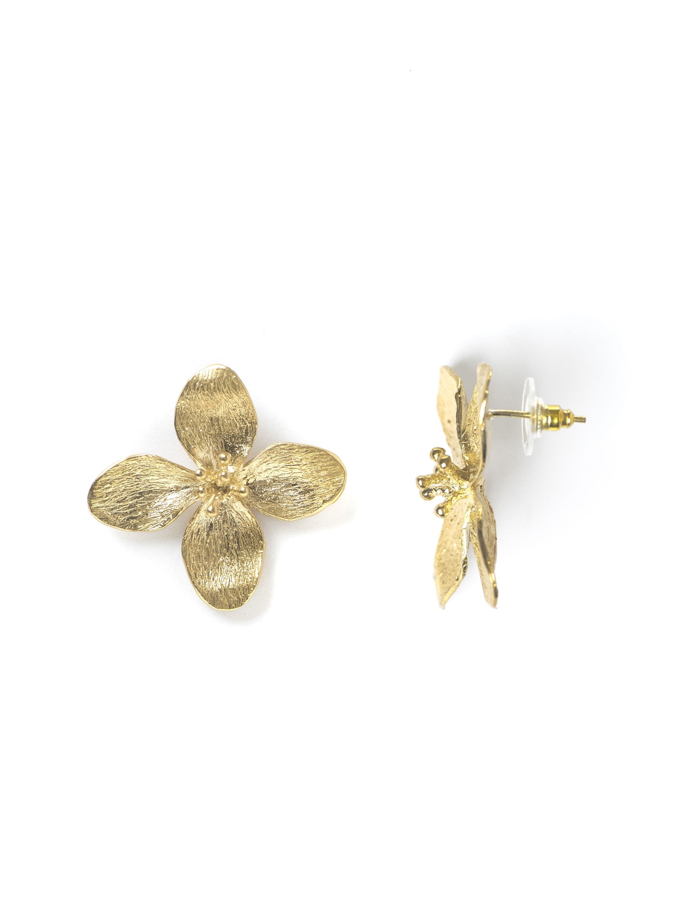 Bronze Flower 925 Ayar Gümüş