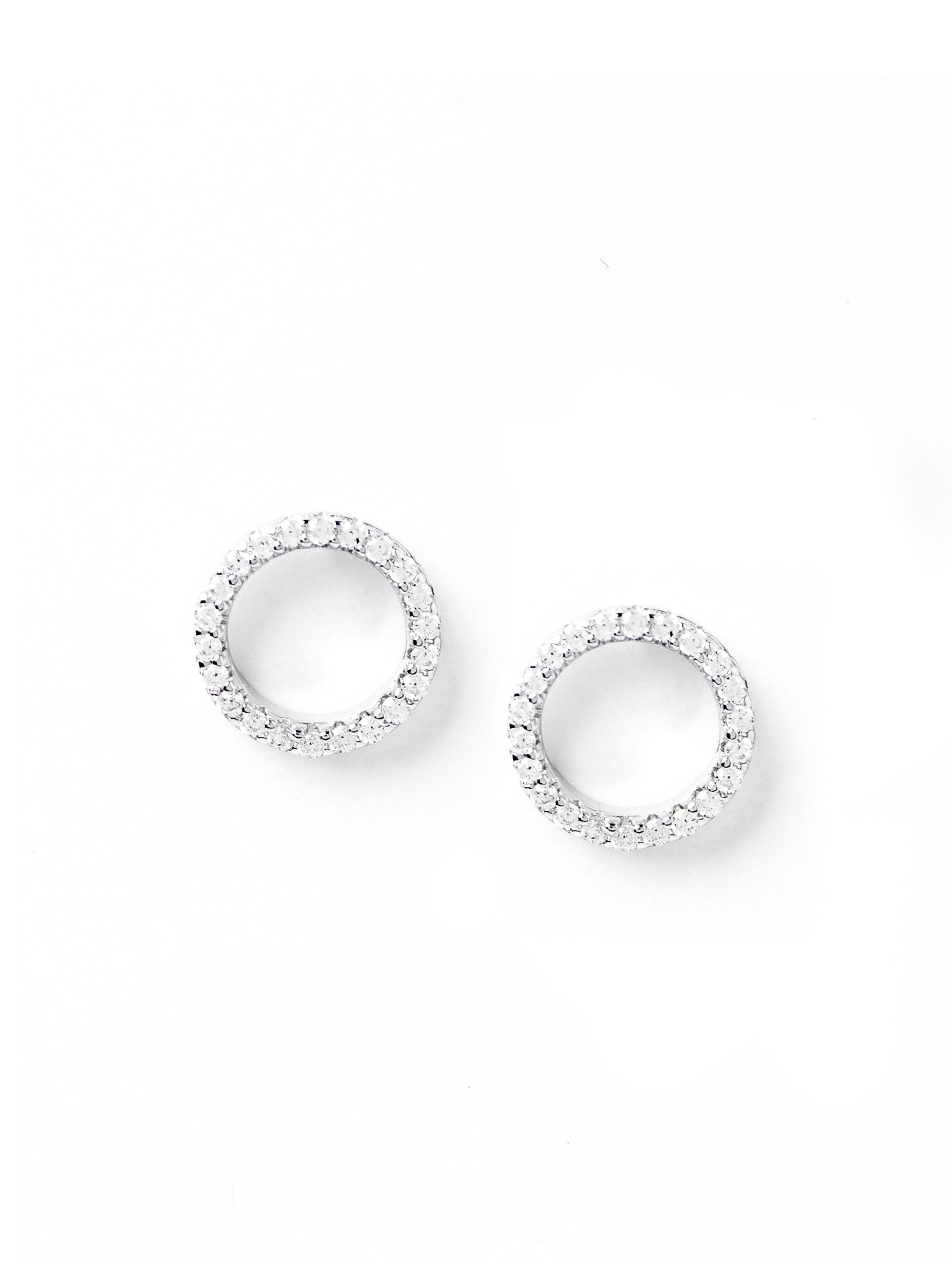 Circle Diamond 925 Ayar Gümüş