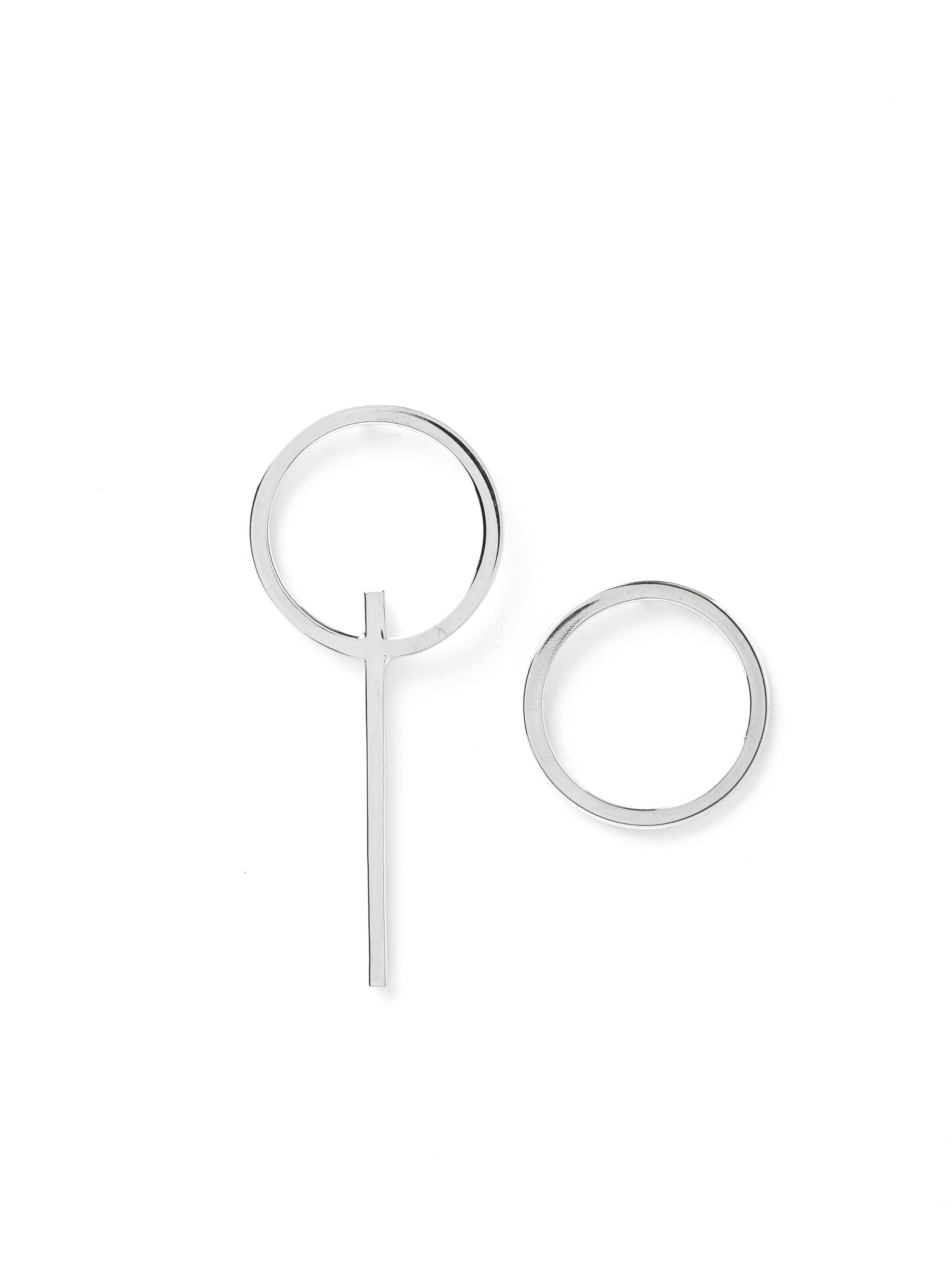 Circle Stick 925 Ayar Gümüş