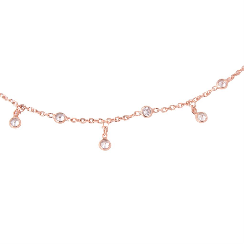 Diamond Choker 925 ayar gümüş