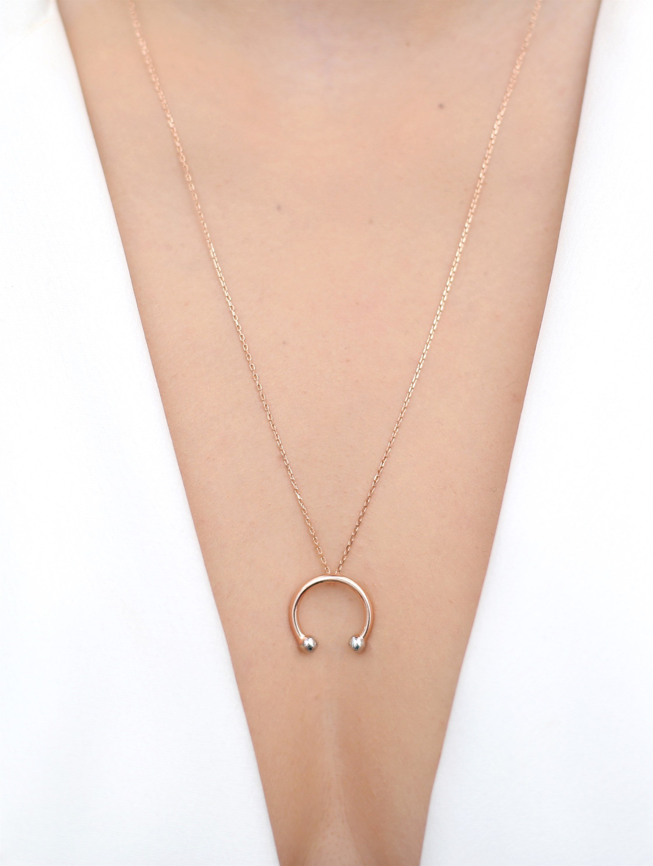 Moon Kolye 925 Ayar Gümüş