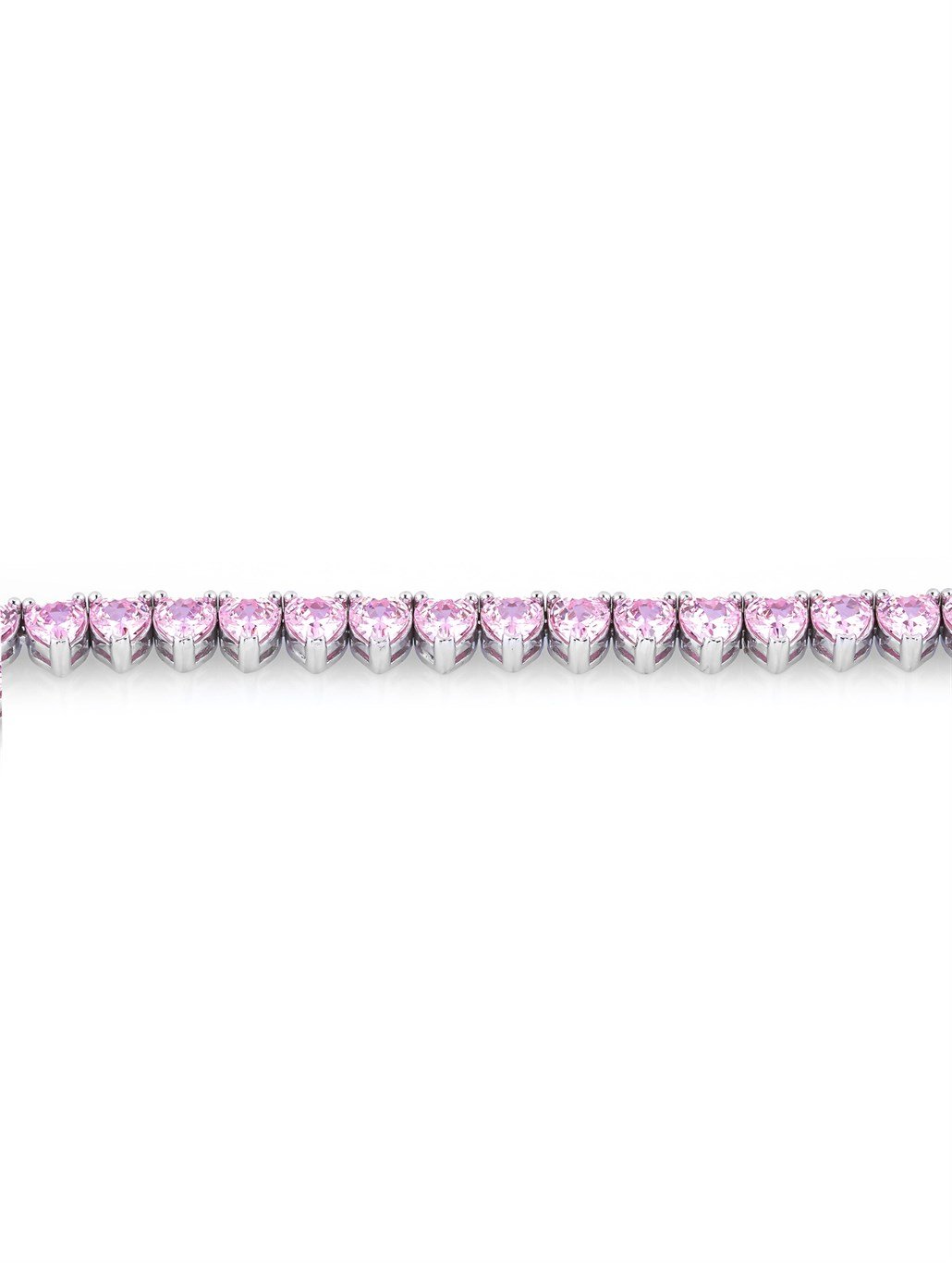 Pembe Su Yolu Kolye 925 Ayar Gümüş