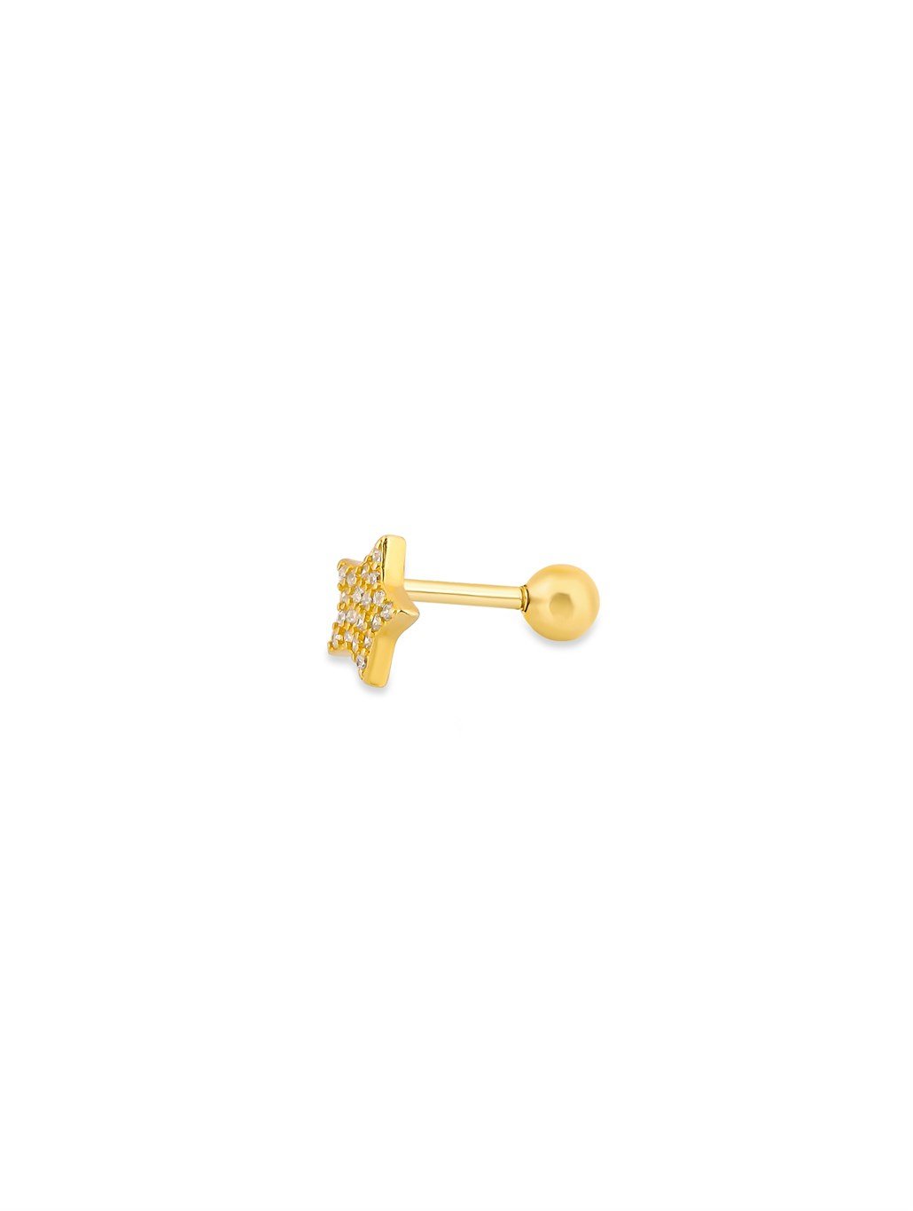 Yıldız Piercing 925 Ayar Gümüş