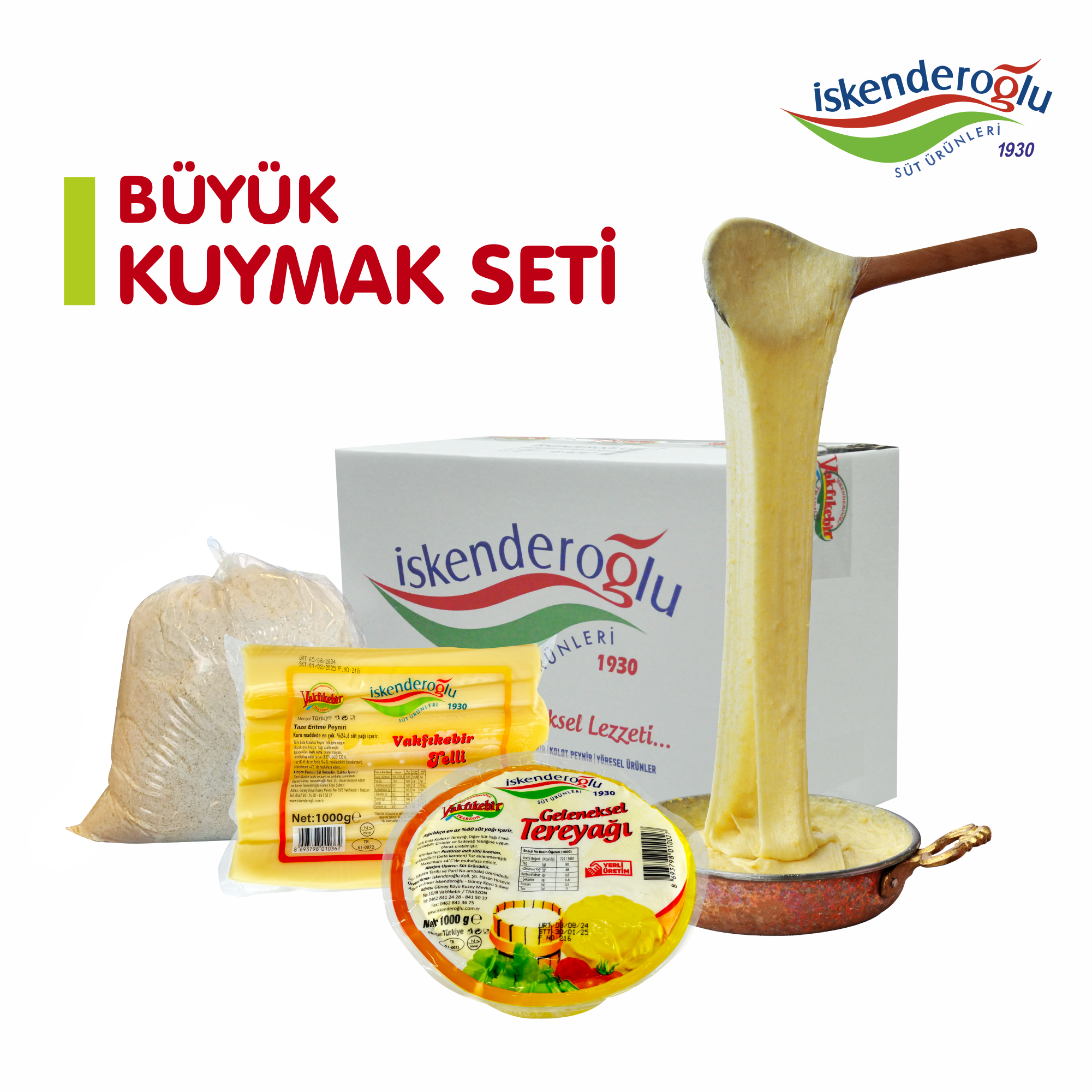Büyük Kuymak Seti
