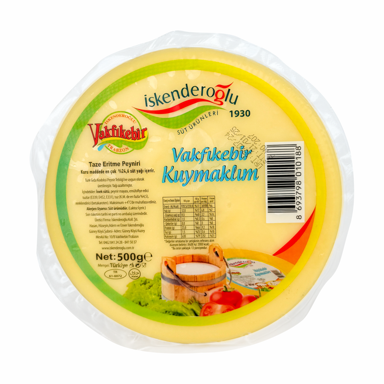 İskenderoğlu Kolot Peyniri 500 Gr