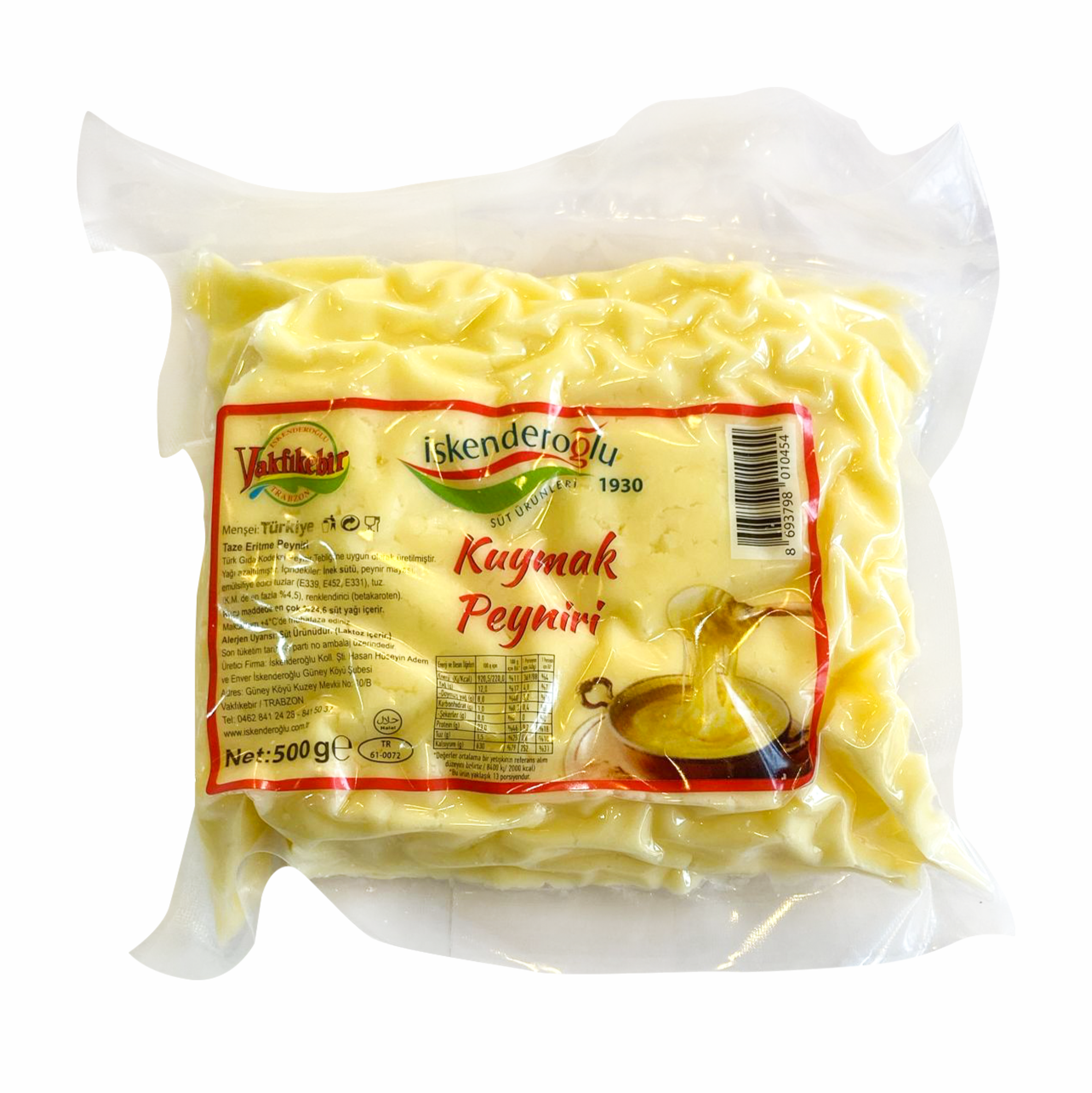 İskenderoğlu Özel Kuymaklık Peynir 500 Gr