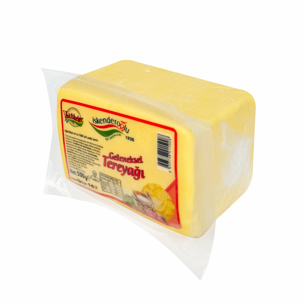 İskenderoğlu Paket Tereyağı 500 Gr